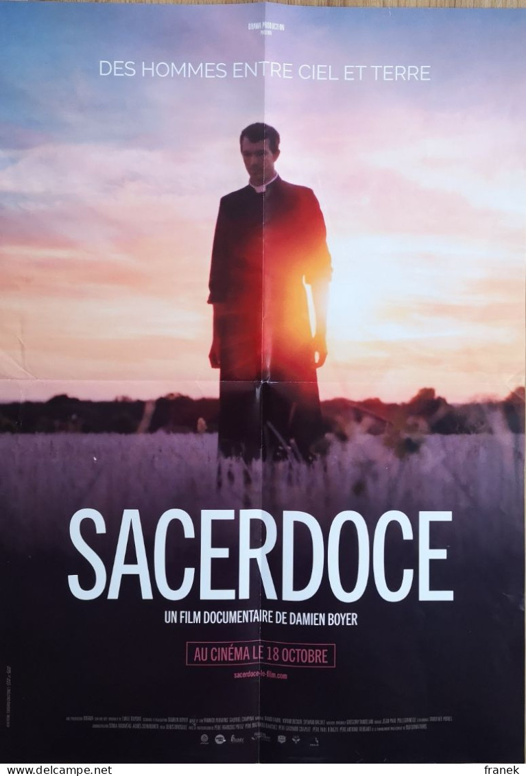 Affiche De Cinéma " SACERDOCE "  Format 120X160cm - Affiches & Posters