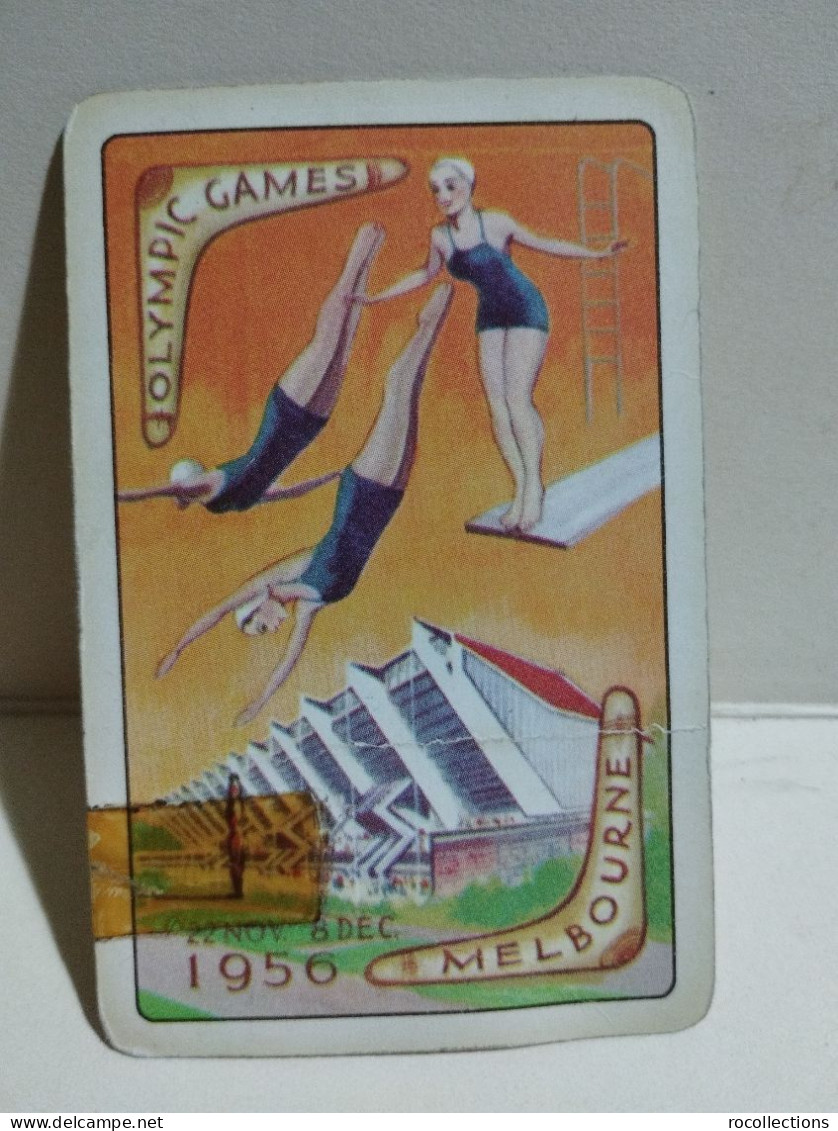 Playing cards Australia Olympic Games Melbourne 1956.  Hudson Industries Carlton Victoria. see description