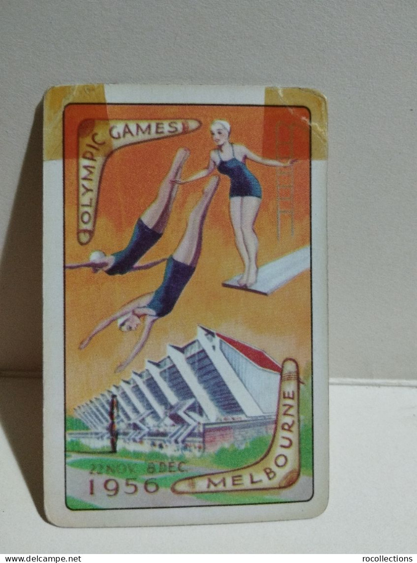 Playing cards Australia Olympic Games Melbourne 1956.  Hudson Industries Carlton Victoria. see description