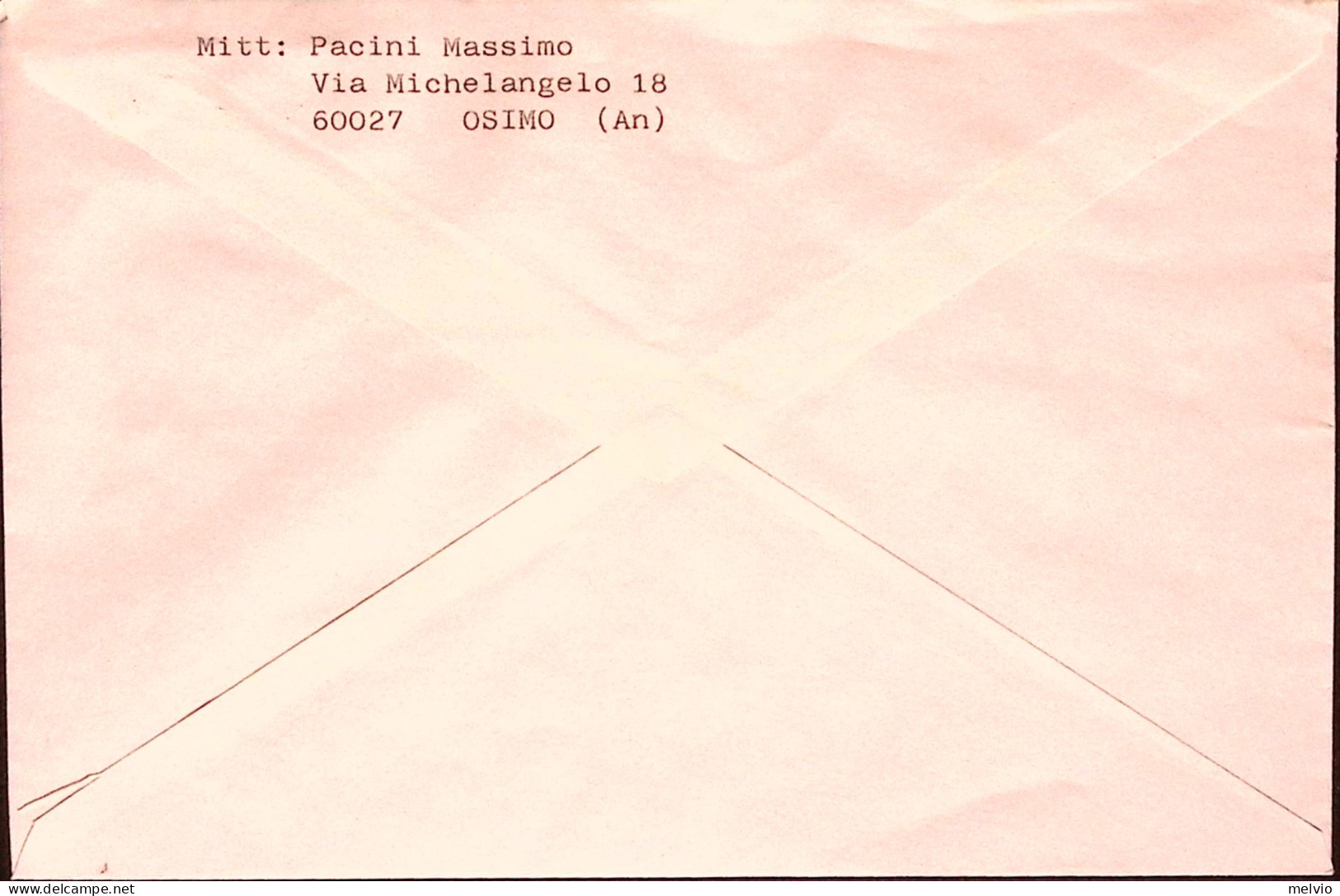 1996-GAZZETTA SPORT Lire 750 Isolato Su Busta - 1991-00: Poststempel