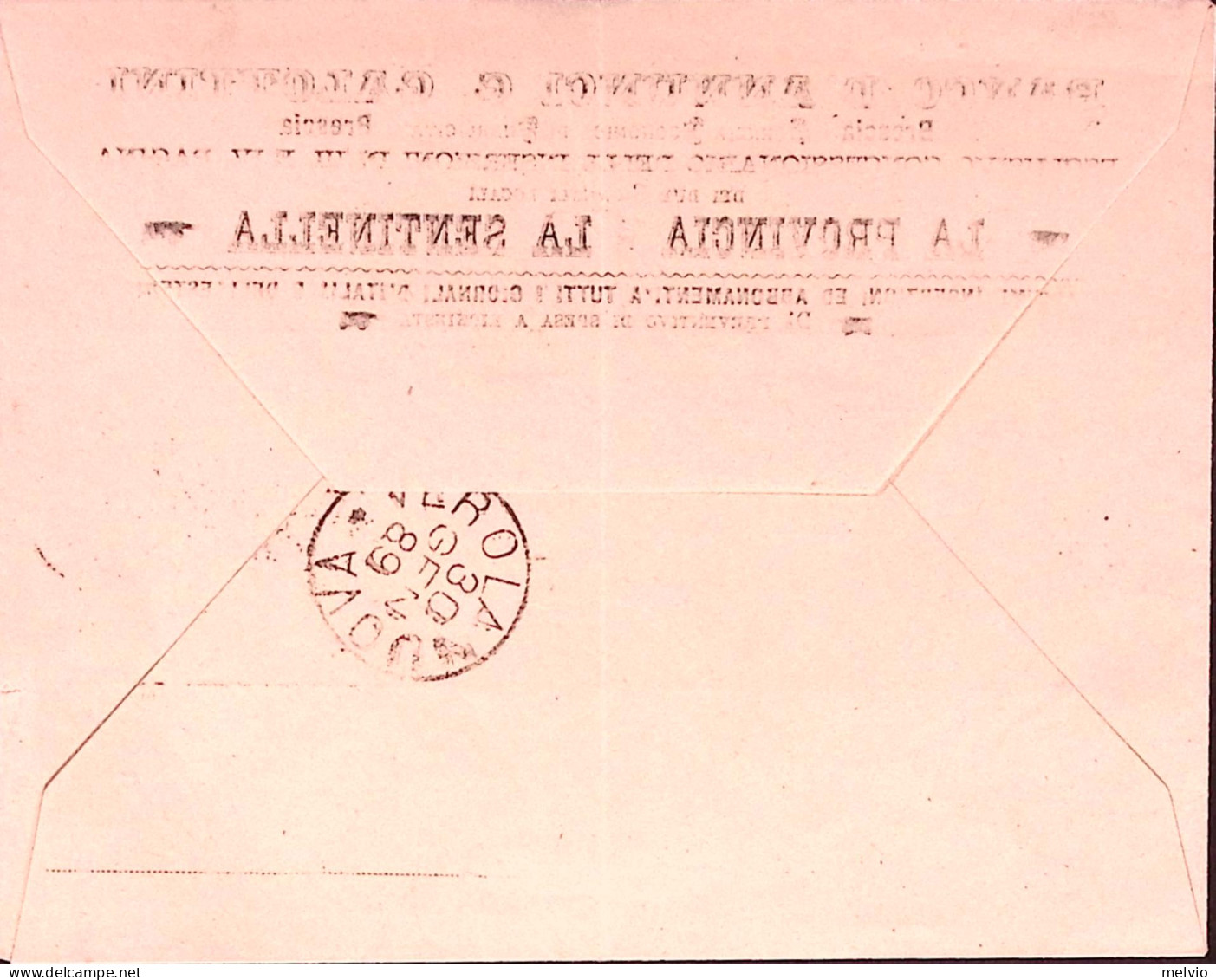 1889-BANCO ANNUNCI G. GALOTTINI-BRESCIA Intestazione A Stampa Di Busta Brescia ( - Marcophilie