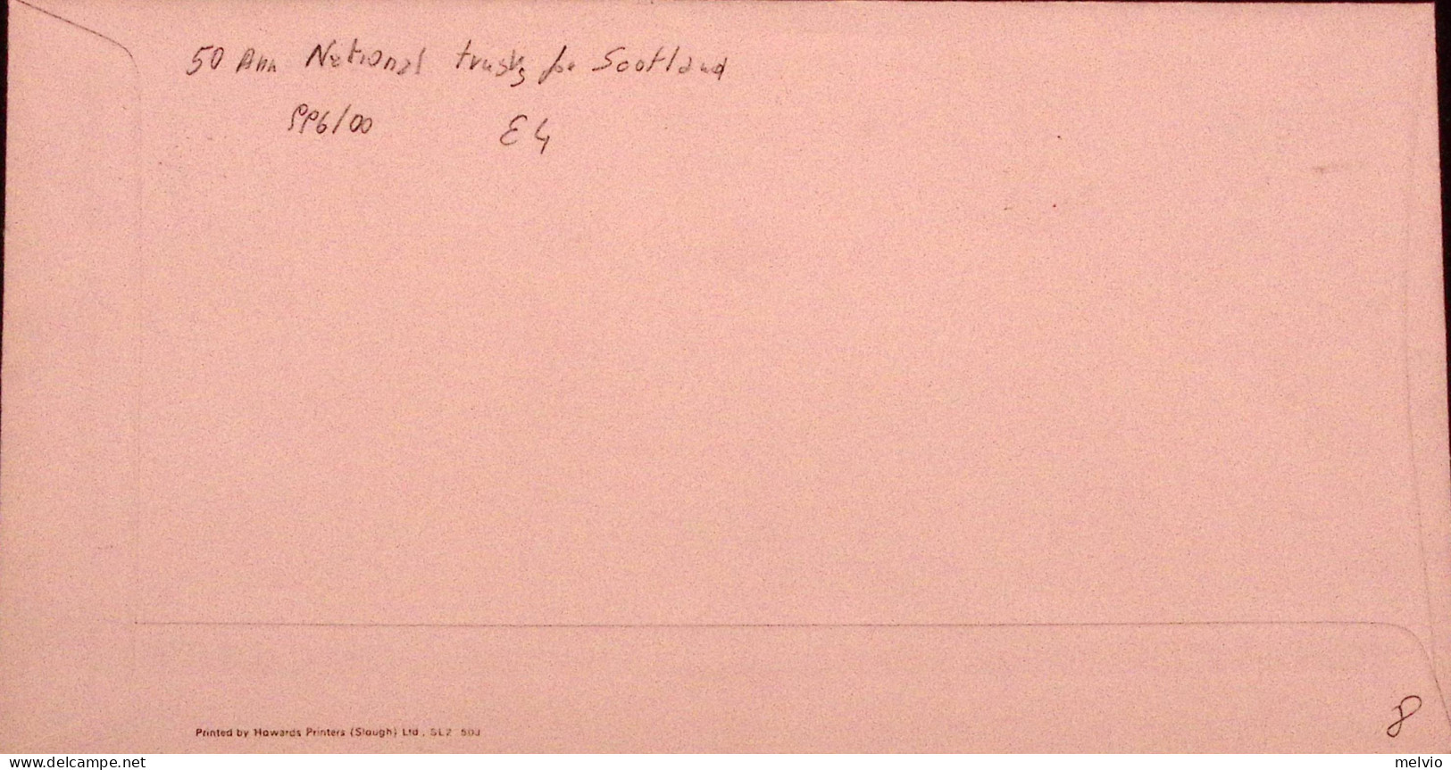 1981-GRAN BRETAGNA GREAT BRITAIN National Trusts Serie Cpl. (996/0) Fdc - 1981-1990 Decimal Issues