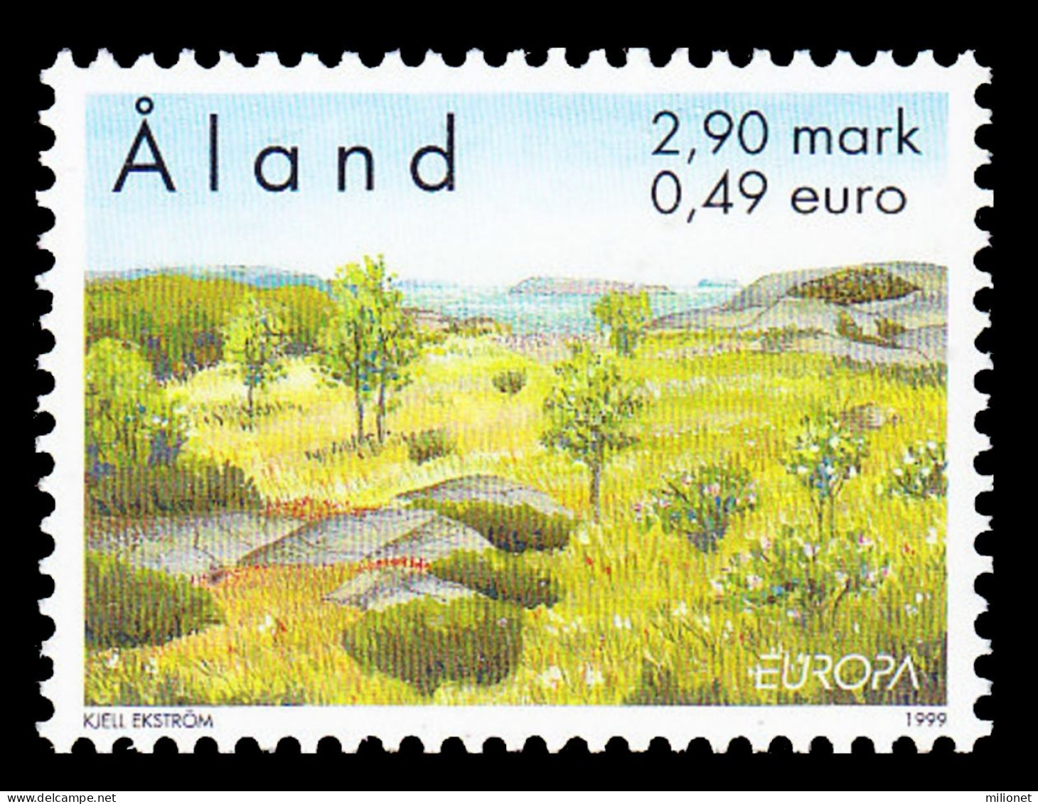SALE!!! ALAND 1999 EUROPA National Reserves & Parks Stamp MNH ** - 1999
