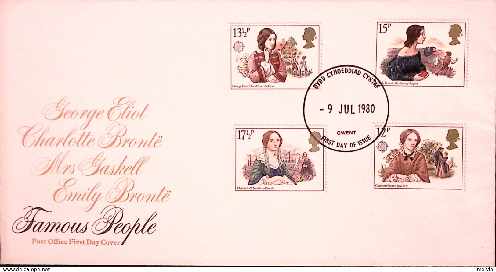 1980-GRAN BRETAGNA Europa 30920 E Anno Donna Serie Cpl. (937/0) Fdc - Lettres & Documents
