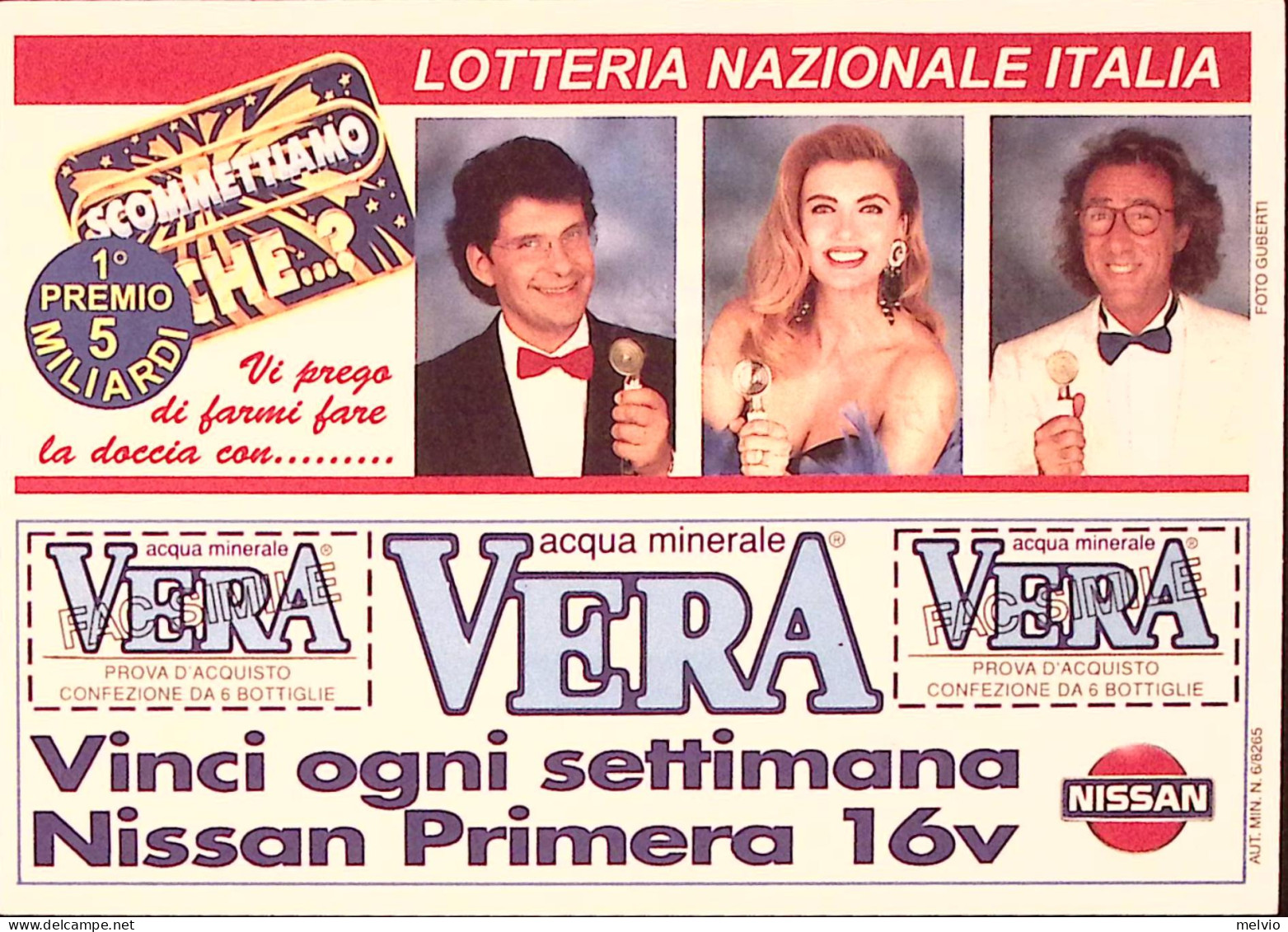 1996-FRODE POSTALE Cartolina Concorso RAI Con Palese Frode Roma (5.12) Non Tassa - 1991-00: Poststempel