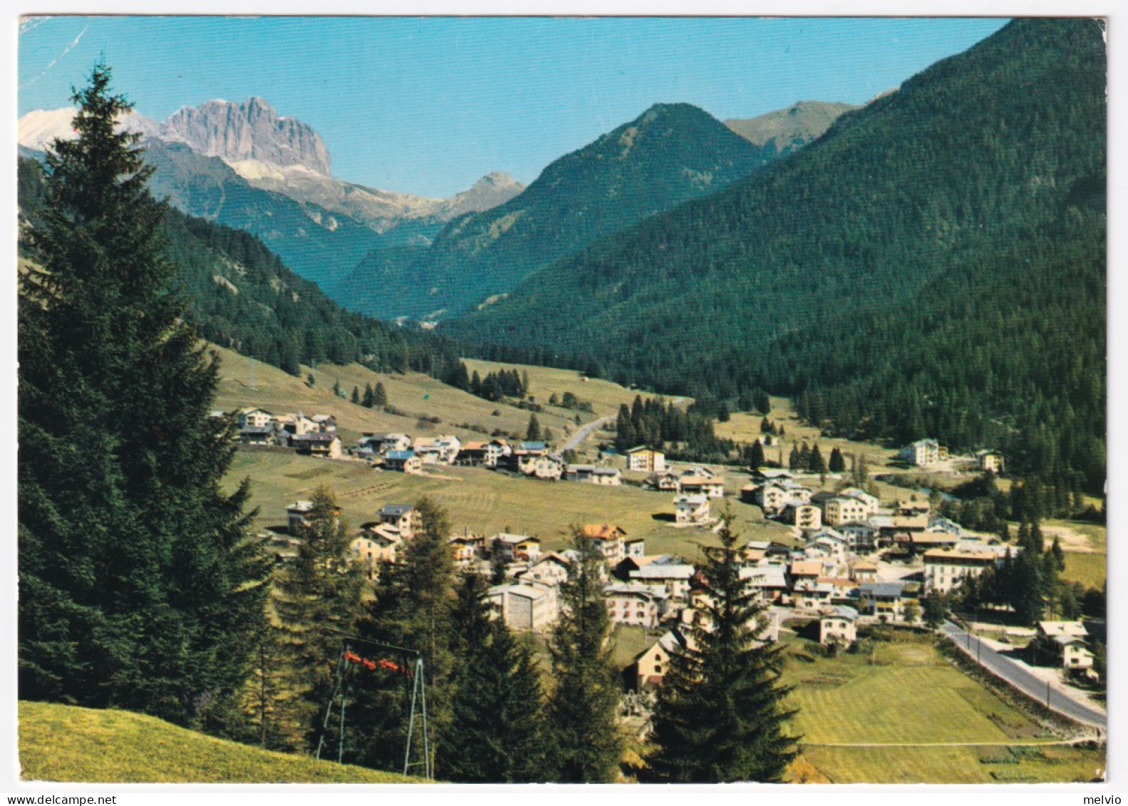 1974-SORAGA Val Di Fassa Viaggiata Affrancata Petrarca Lire 40 (1262) Isolato - 1971-80: Poststempel