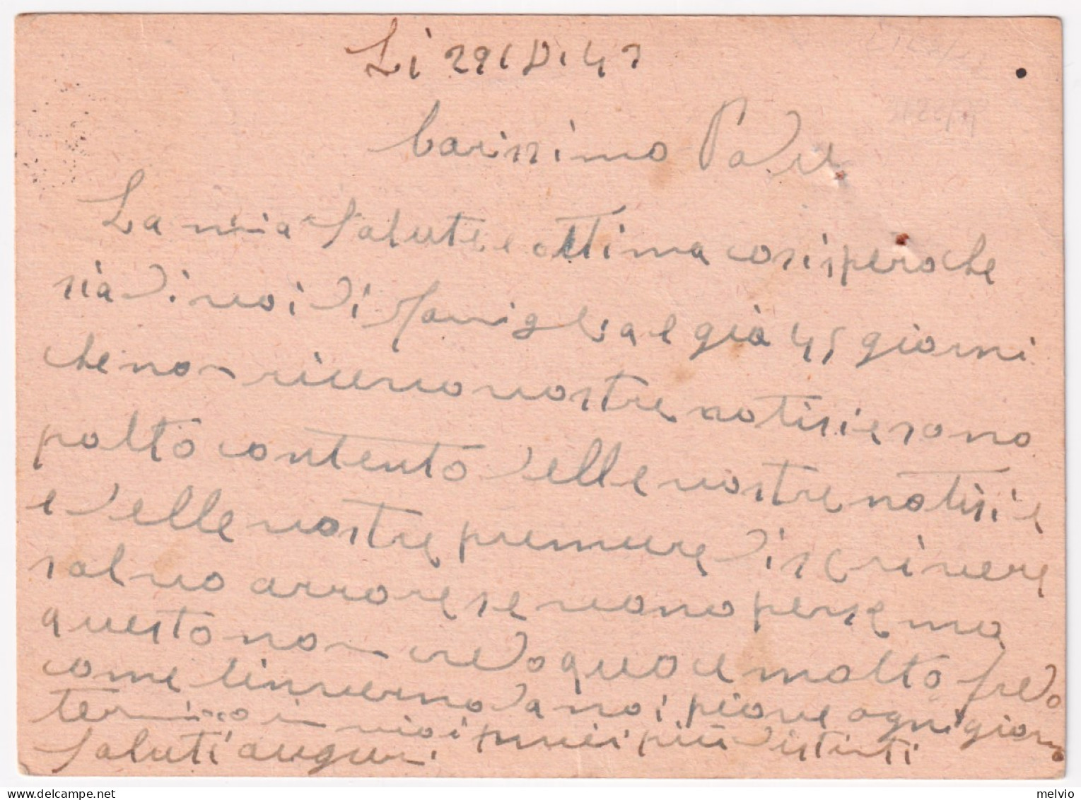 1943-Posta Militare/n. 228 C.2 (31.8) Su Cartolina Postale Vinceremo C.30 - Marcophilie
