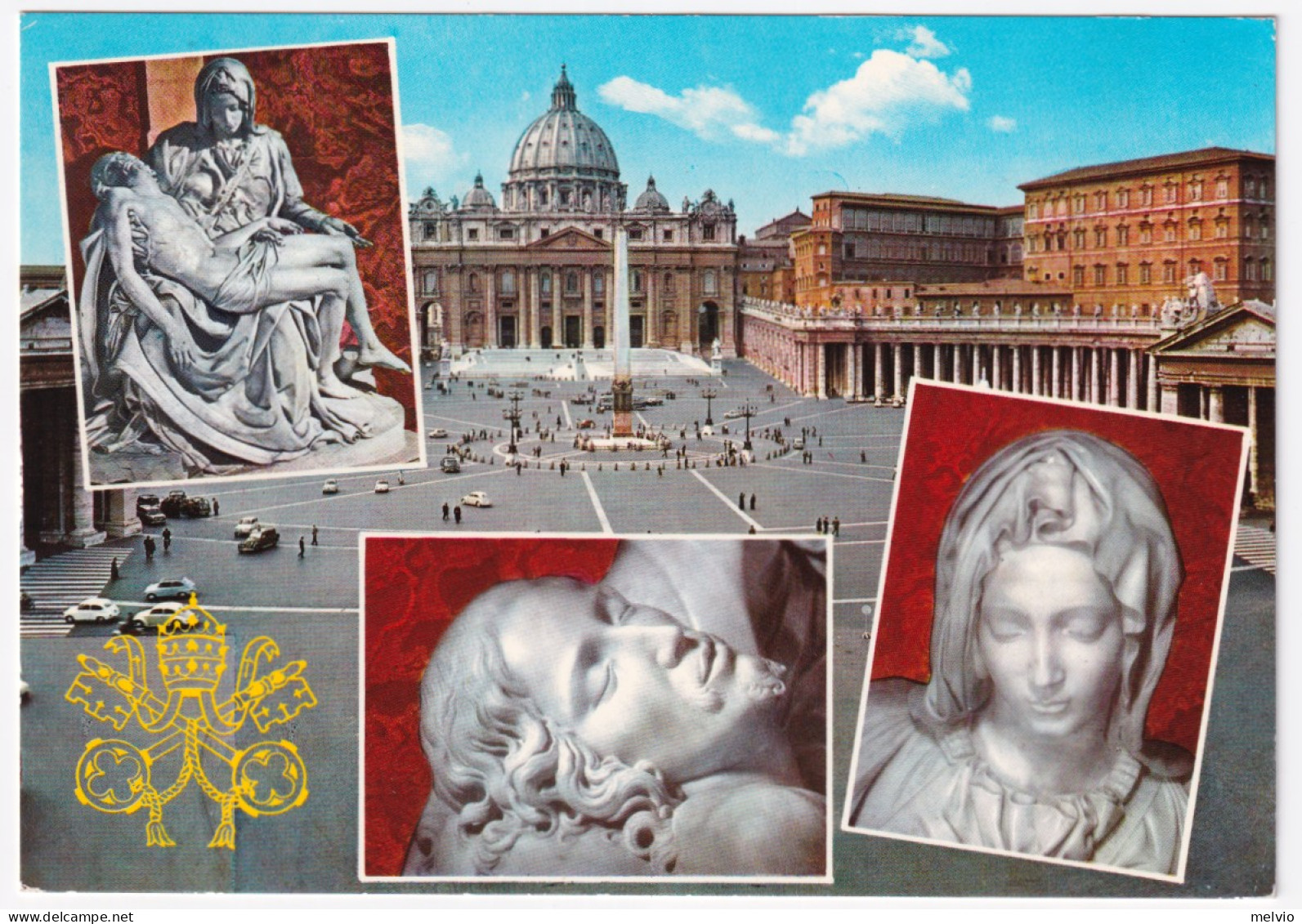 1975-ROMA ANNO SANTO1975 UT UNUM SINT (26.10) Annullo Speciale Su Cartolina Viag - Other & Unclassified