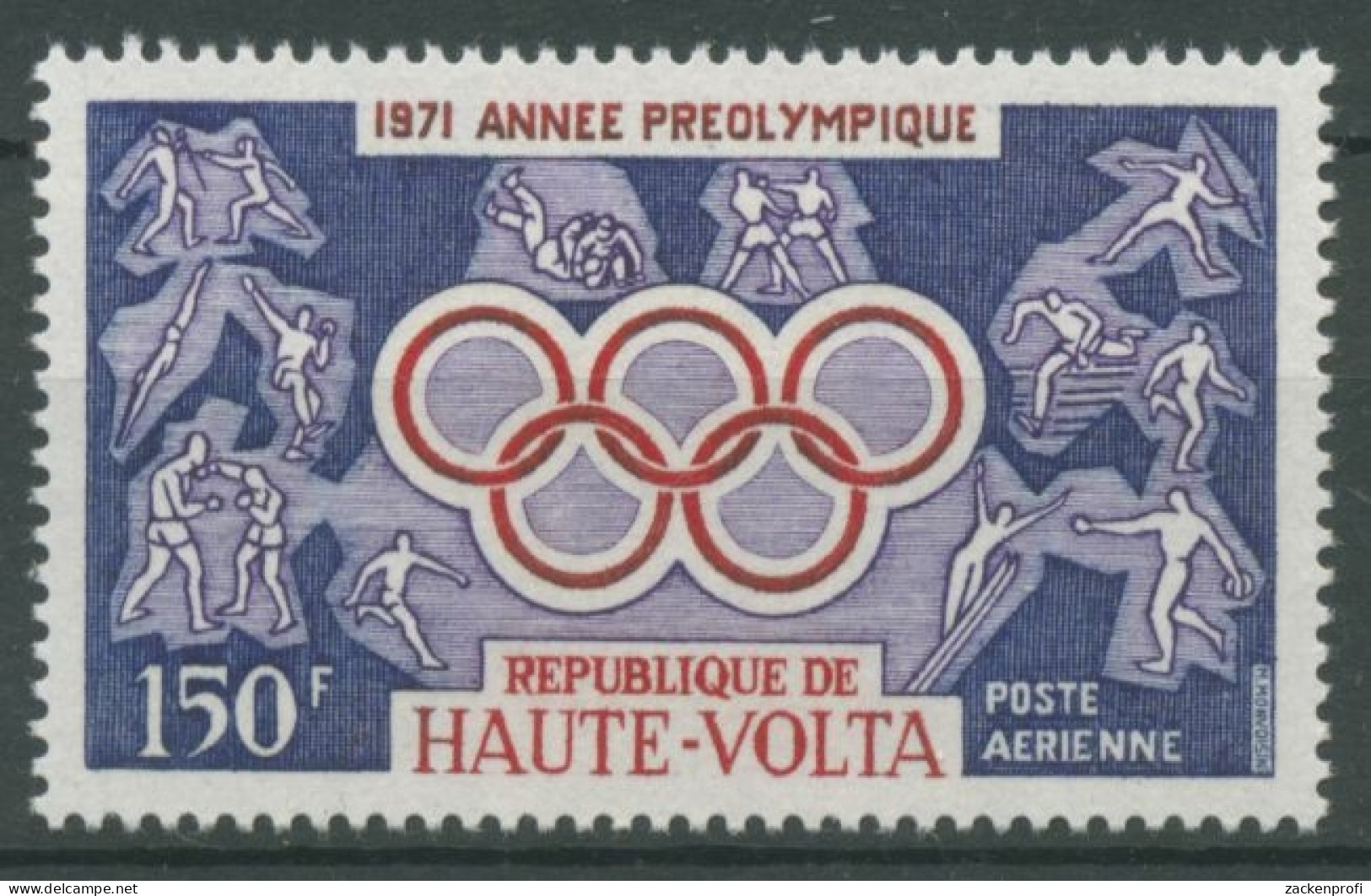 Obervolta 1971 Vorolympisches Jahr Sportarten 332 Postfrisch - Alto Volta (1958-1984)