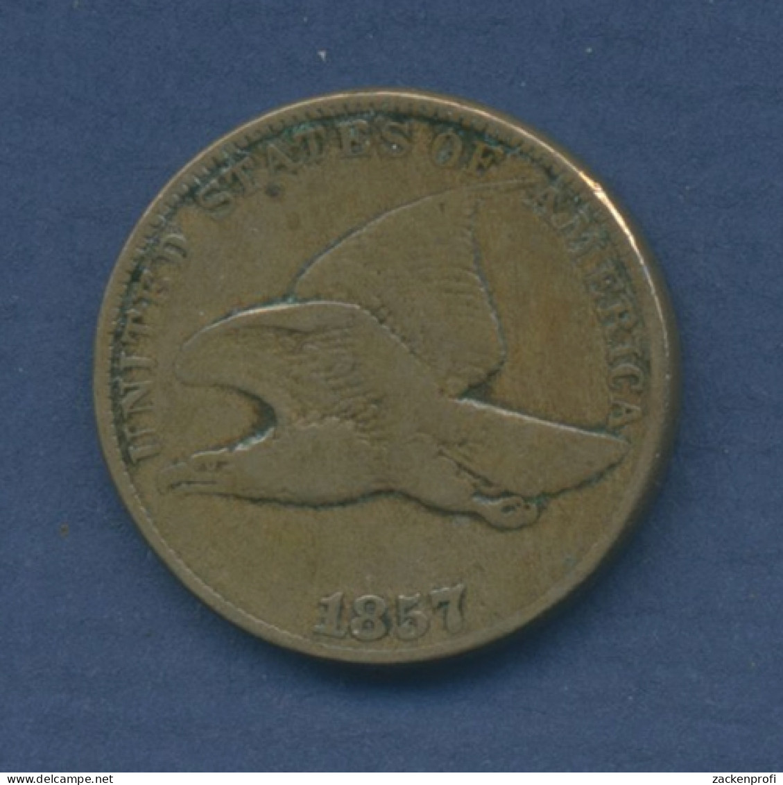 USA Flying Eagle Cent 1857, KM 85 Sehr Schön (m2380) - 1856-1858: Flying Eagle