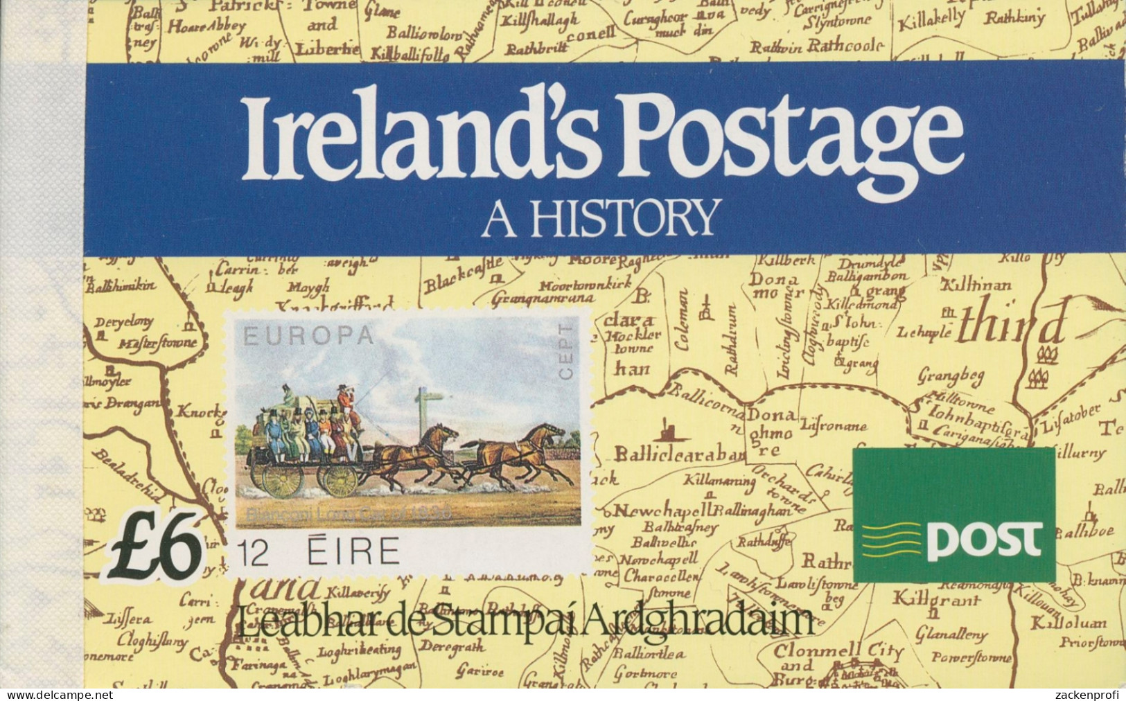 Irland 1990 Markenheftchen 150 Jahre Briefmarken MH 14 Postfrisch (C95407) - Carnets