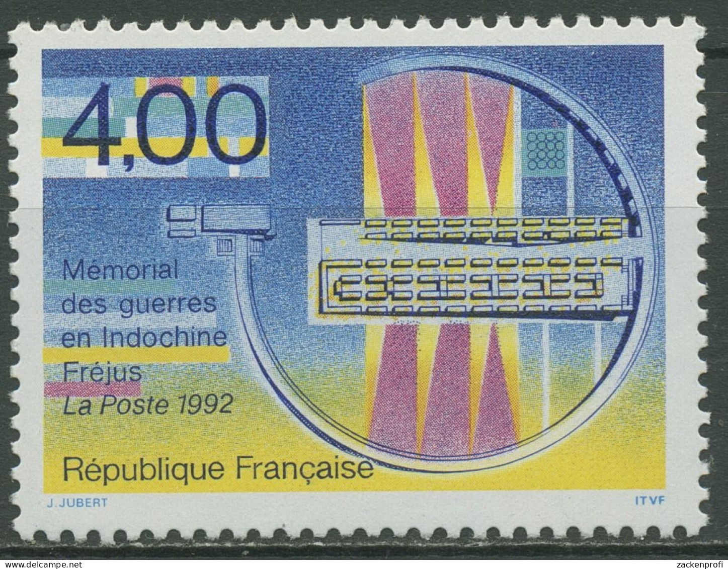 Frankreich 1993 Indochina-Krieg Gedenkstätte Fréjus 2938 Postfrisch - Unused Stamps