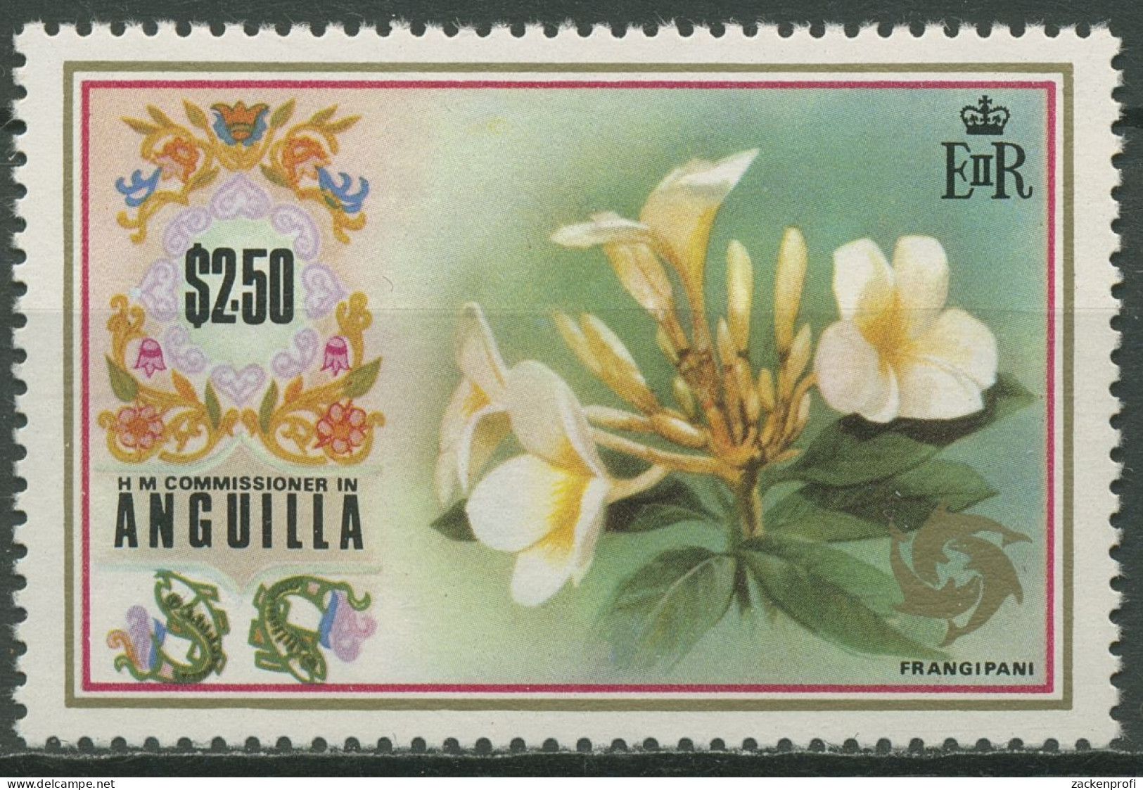 Anguilla 1972 Pflanzen Frangipani 158 Postfrisch - Anguilla (1968-...)