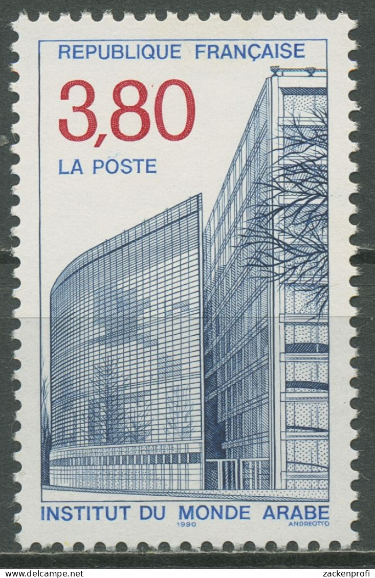Frankreich 1990 Institut Für Die Arabische Welt Paris 2774 Postfrisch - Unused Stamps