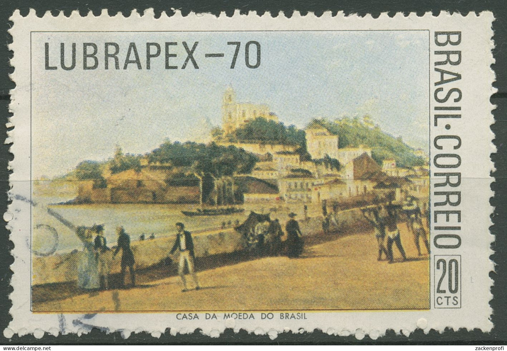 Brasilien 1970 LUBRAPEX Stadtansicht Rio De Janeiro 1270 Gestempelt - Used Stamps