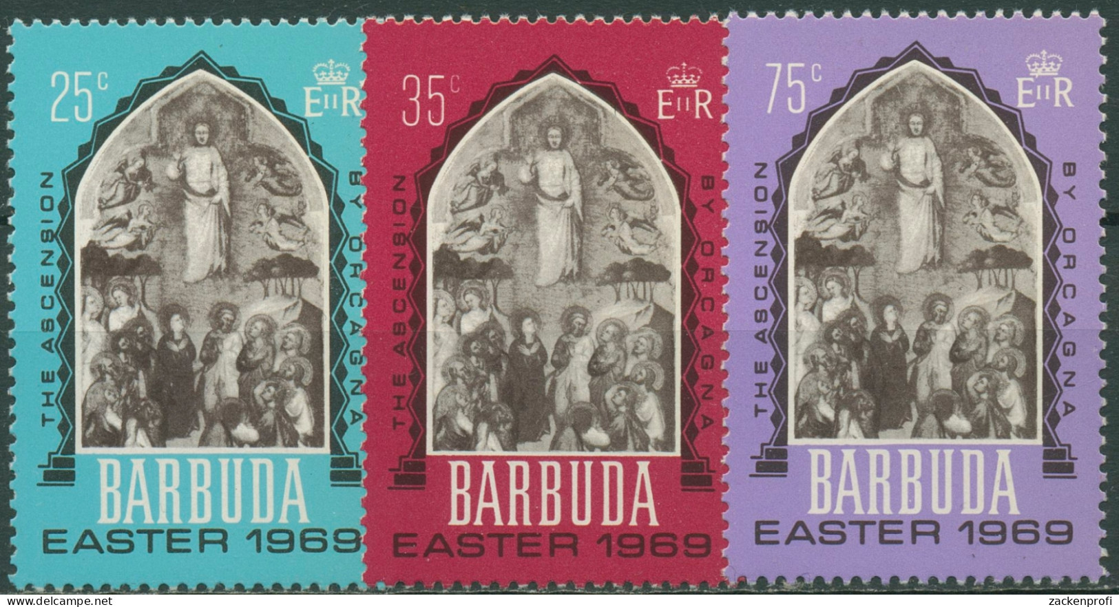 Barbuda 1969 Ostern Himmelfahrt Gemälde 32/34 Postfrisch - Barbuda (...-1981)
