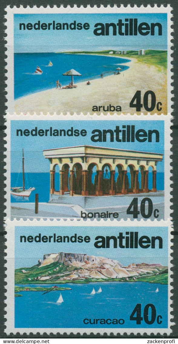 Niederländische Antillen 1976 Tourismus Freizeit 310/12 Postfrisch - Curaçao, Antilles Neérlandaises, Aruba