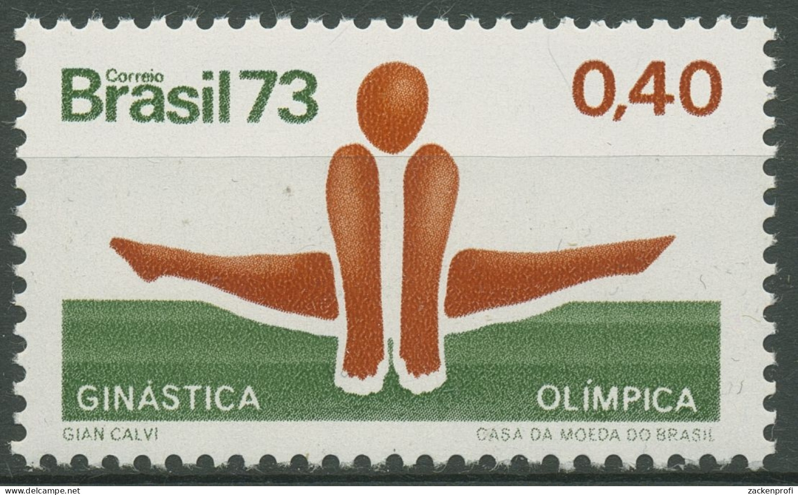 Brasilien 1973 Sport Gymnastik Turner 1367 Postfrisch - Neufs