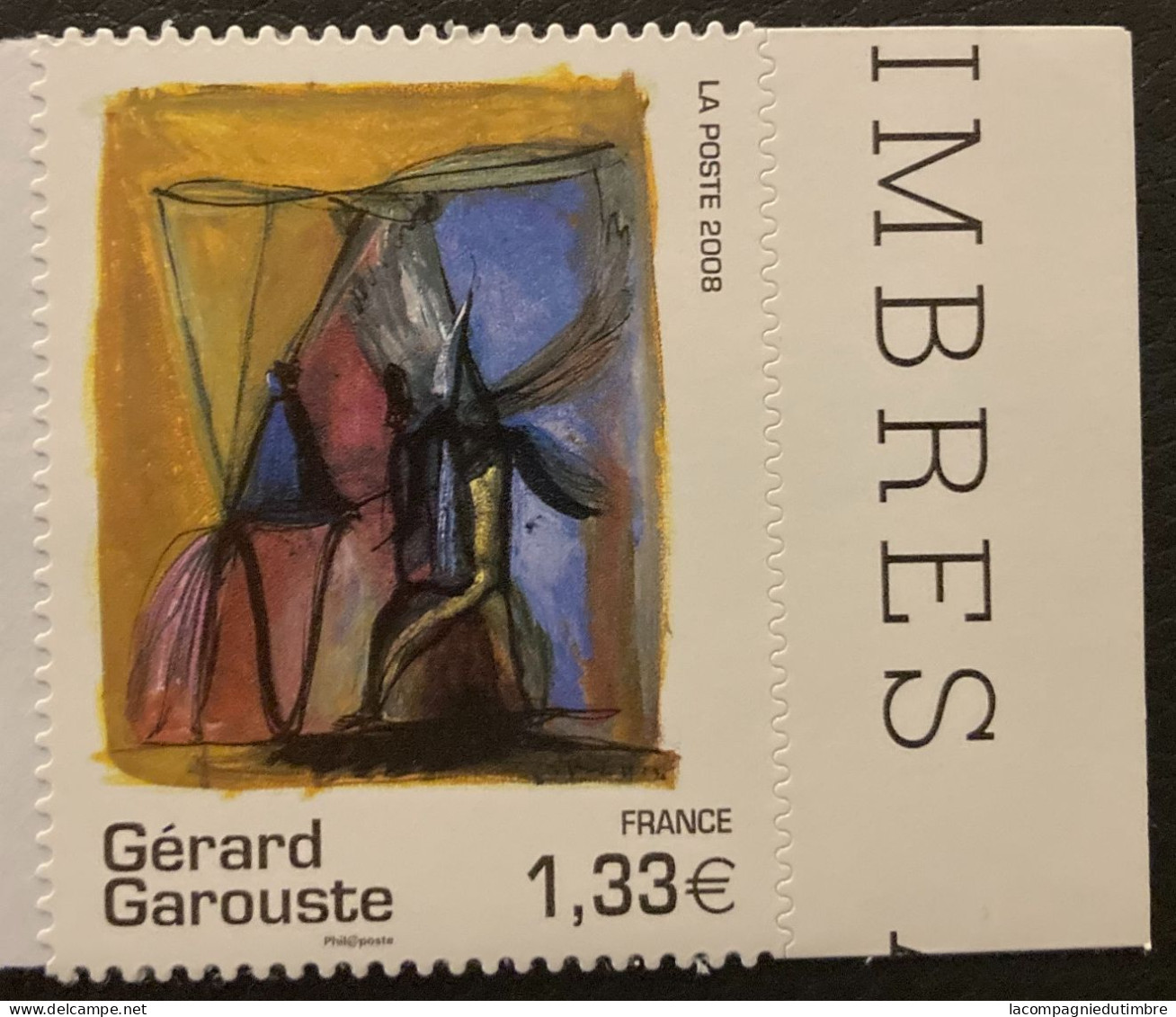 France Adhésif Garouste YT N° 222 Neuf ** MNH. TB - Unused Stamps