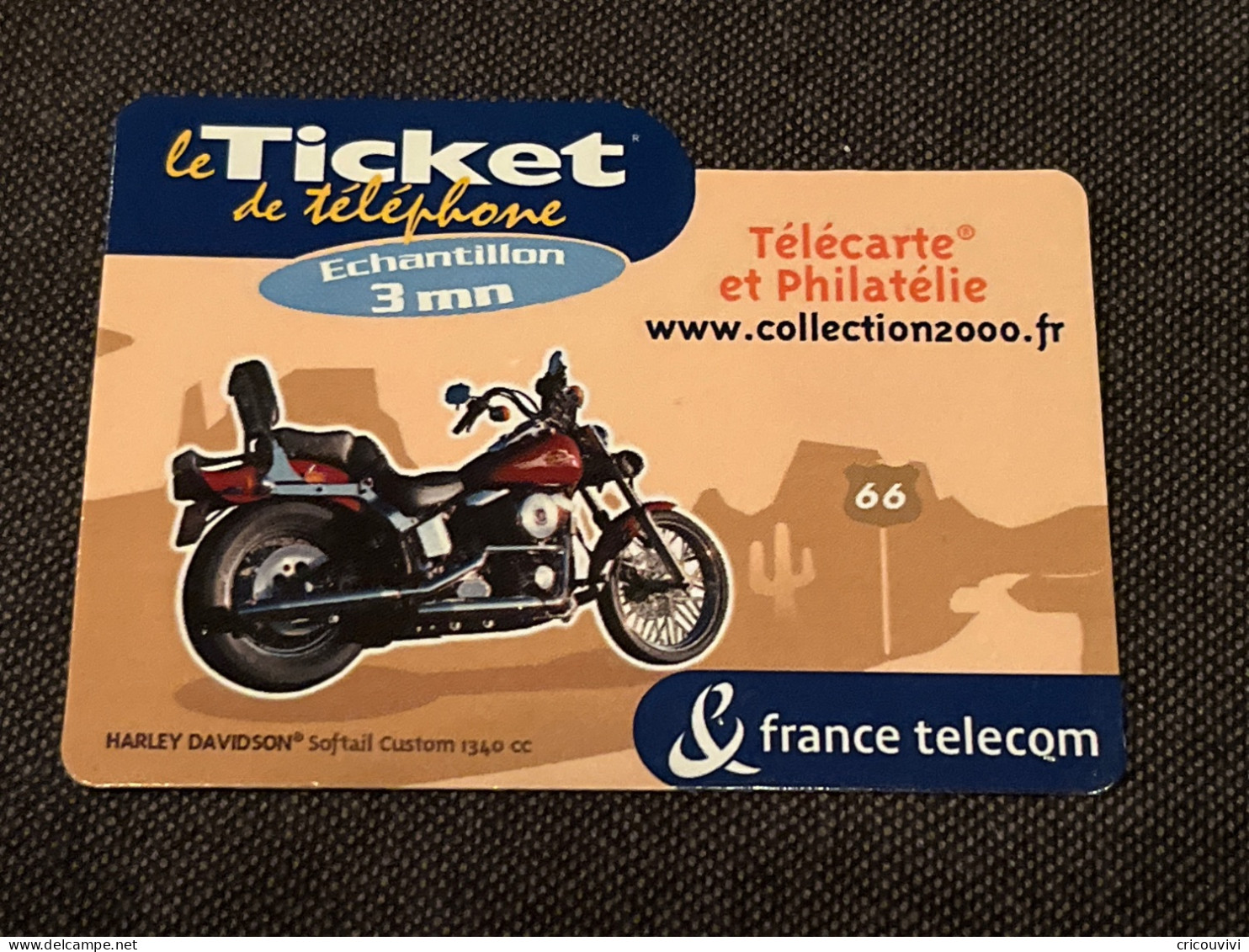 Ticket PR 85 Non Gratté - Billetes FT