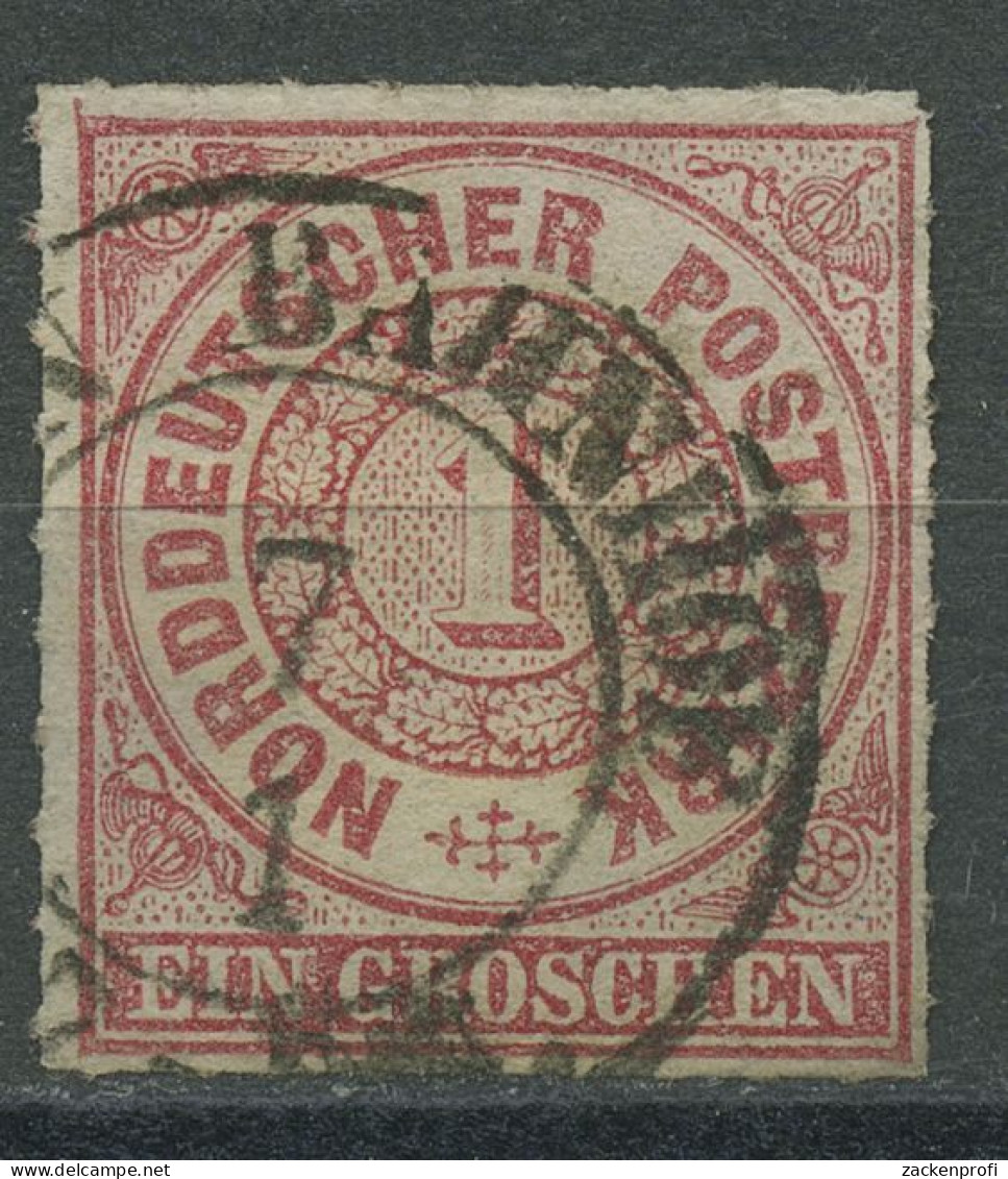 Norddeutscher Postbezirk NDP 1868 1 Groschen 4 Gestempelt - Gebraucht