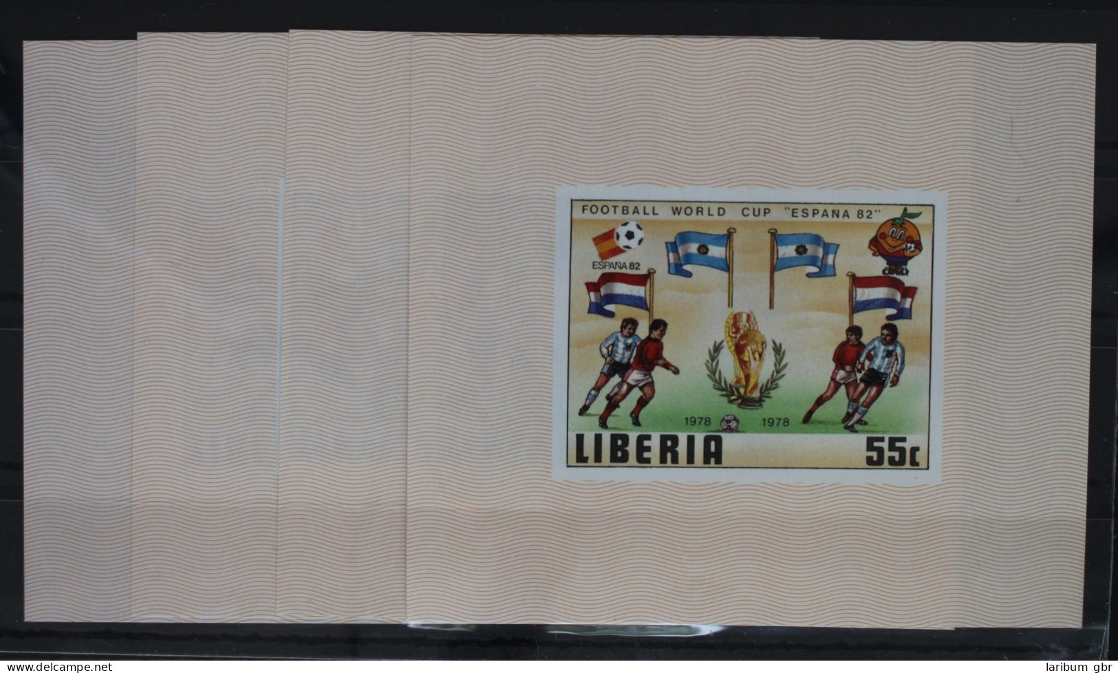 Liberia 1189-1192 Postfrisch Fußball - Weltmeisterschaft #WW400 - Liberia