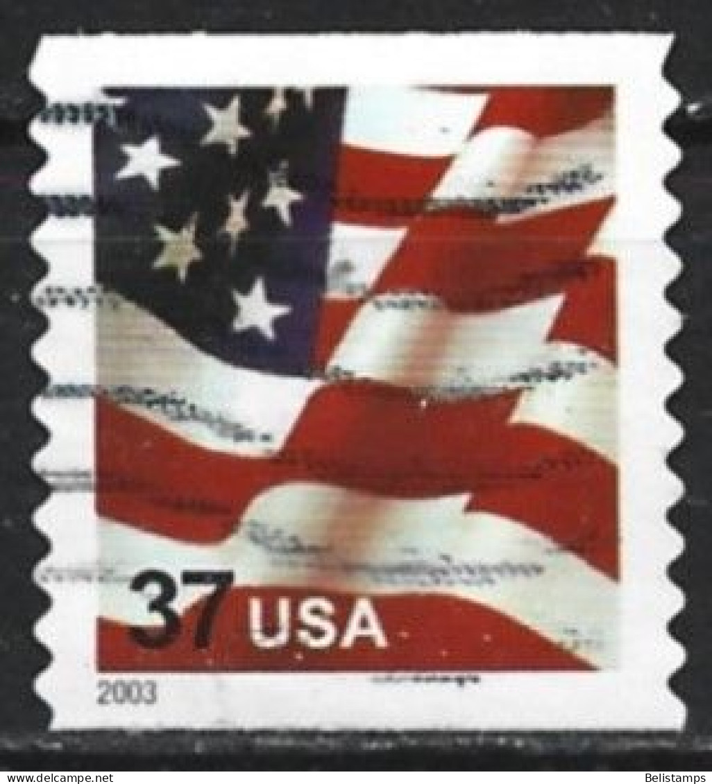 United States 2003. Scott #3632A (U) Flag - Used Stamps