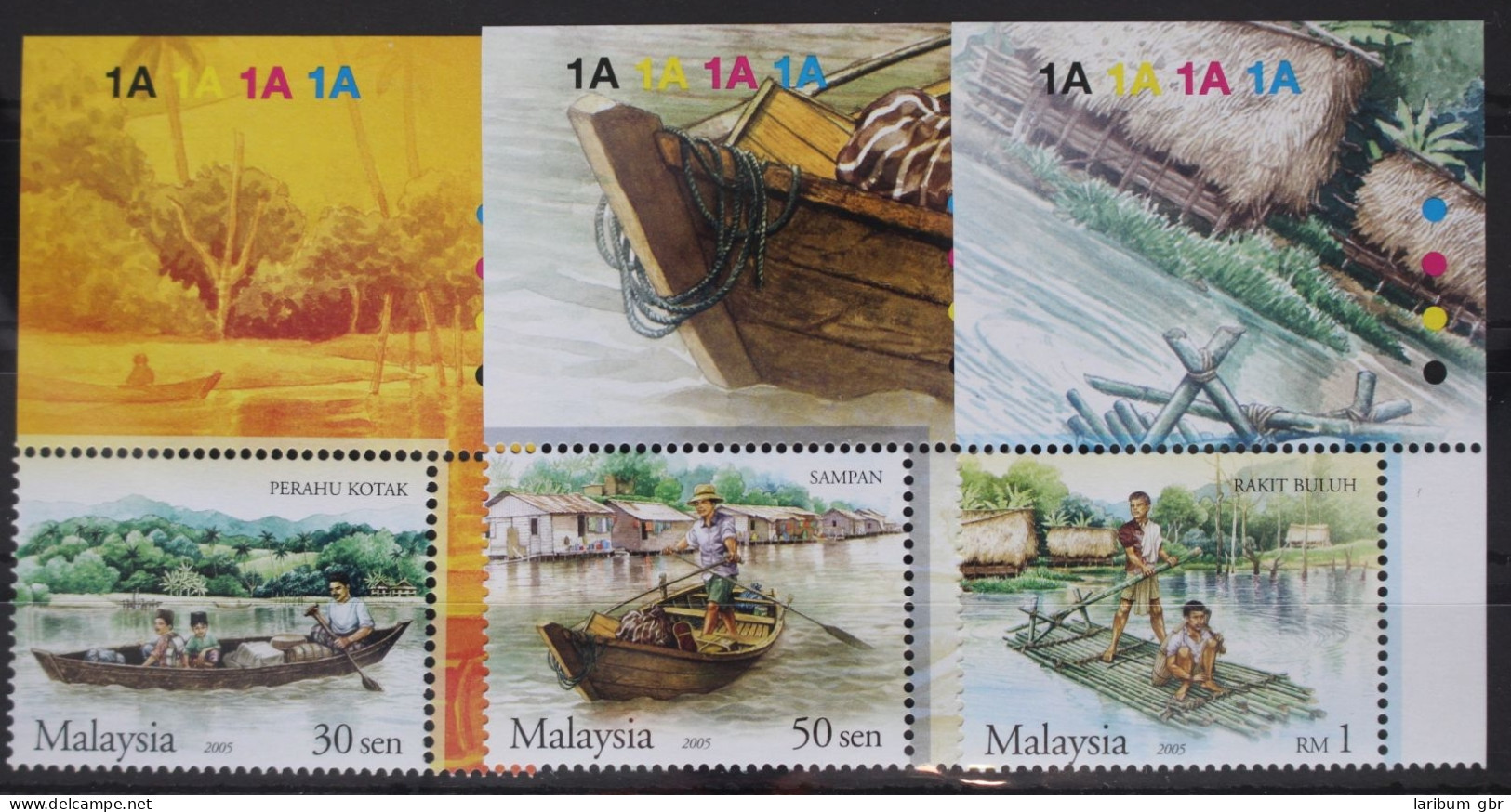 Malaysia 1334-1336 Postfrisch #WX957 - Malaysia (1964-...)