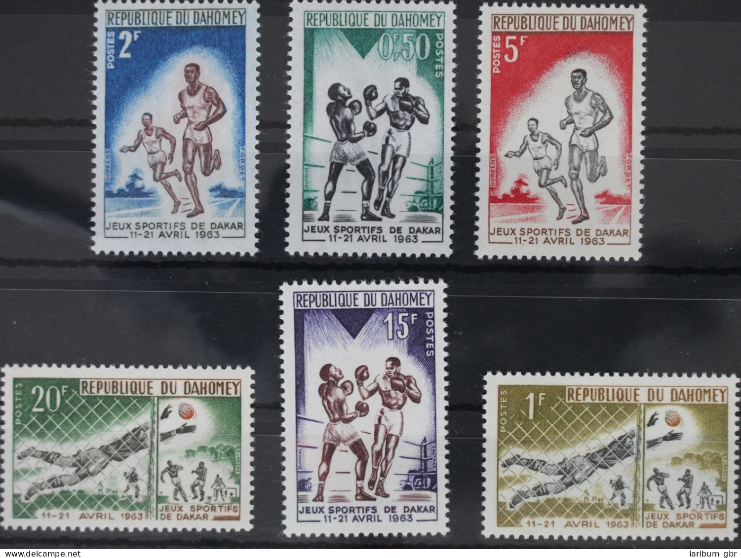 Dahomey 213-218 Postfrisch Sport #WW438 - Benin – Dahomey (1960-...)