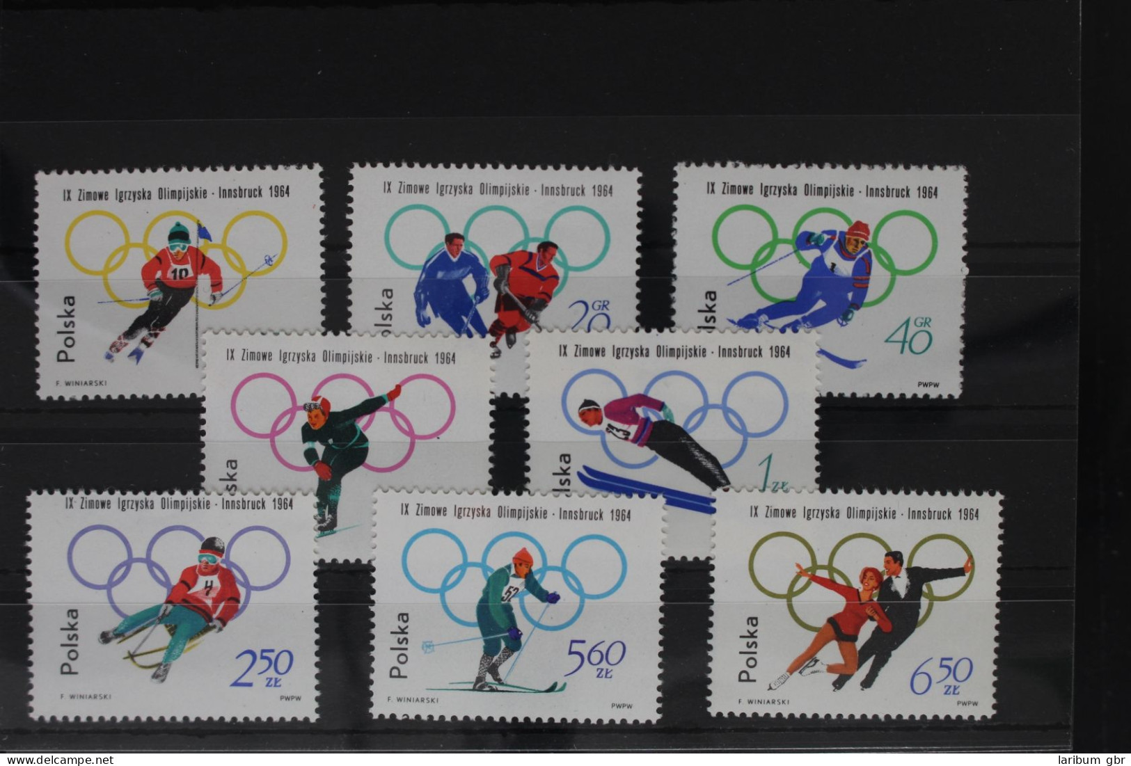 Polen 1457A-1464A Postfrisch Olympische Spiele #WW427 - Other & Unclassified