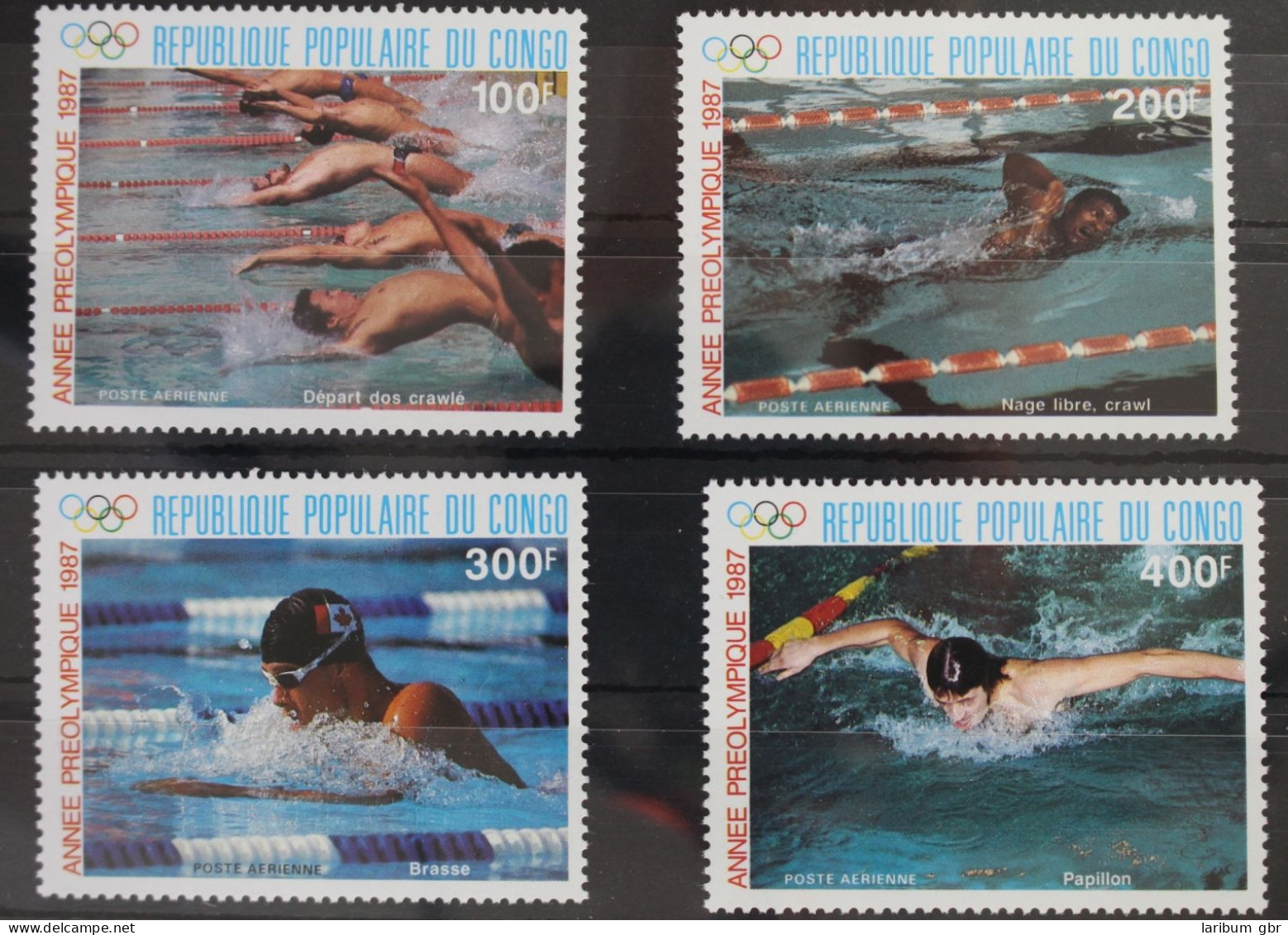 Kongo (Brazzaville) 1076-1079 Postfrisch Olympische Spiele #WW540 - Andere & Zonder Classificatie