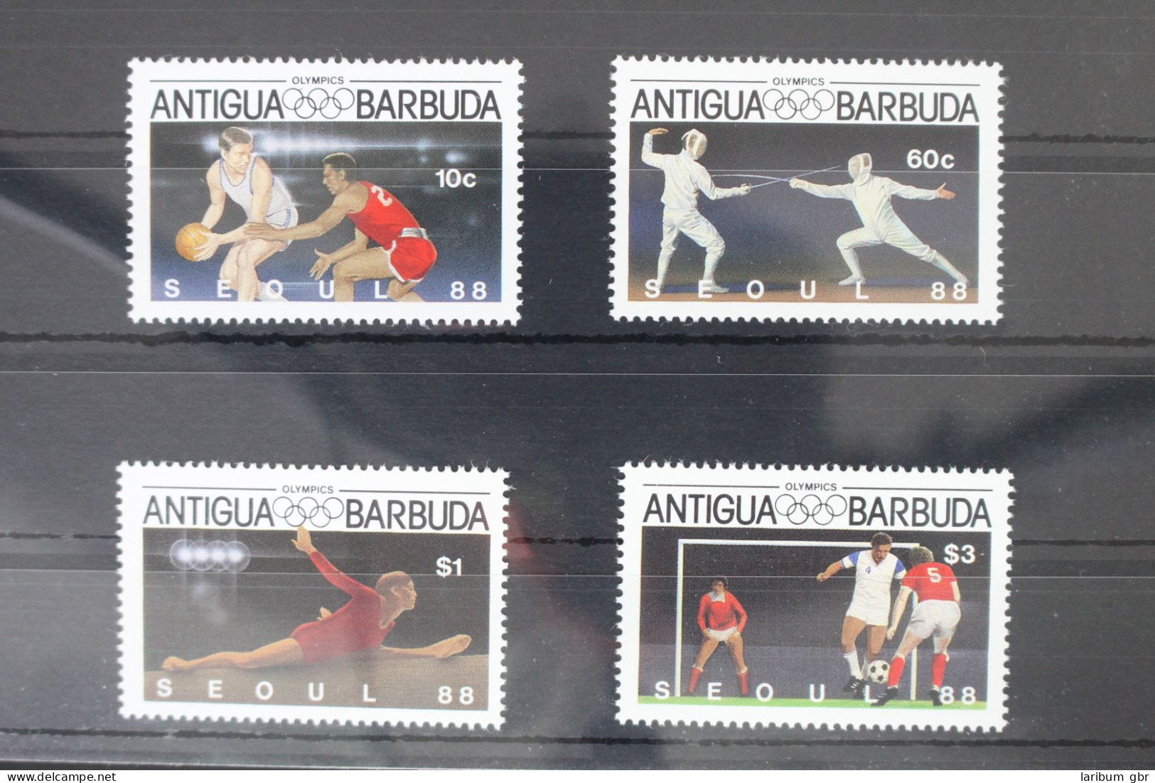 Antigua Und Barbuda 1020-1023 Postfrisch Olympische Spiele #WW617 - Antigua And Barbuda (1981-...)