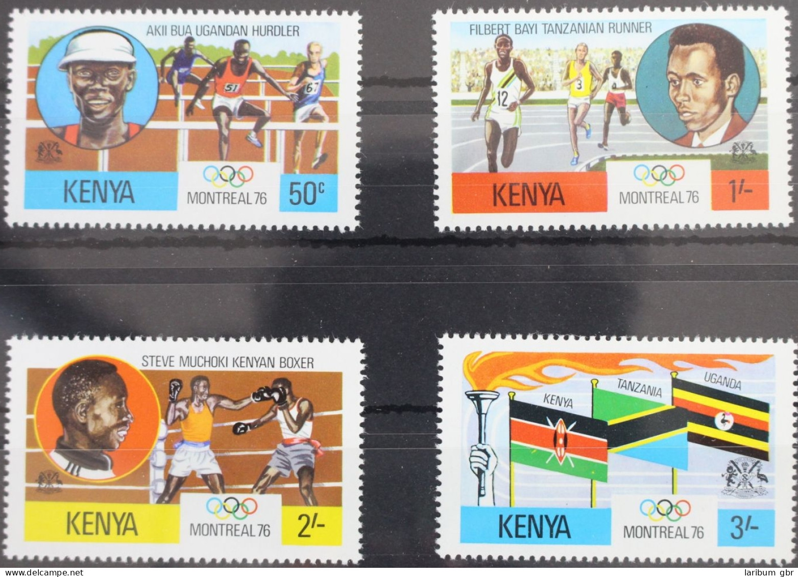 Kenia 58A-61A Postfrisch Olymp. Spiele #WW504 - Kenya (1963-...)