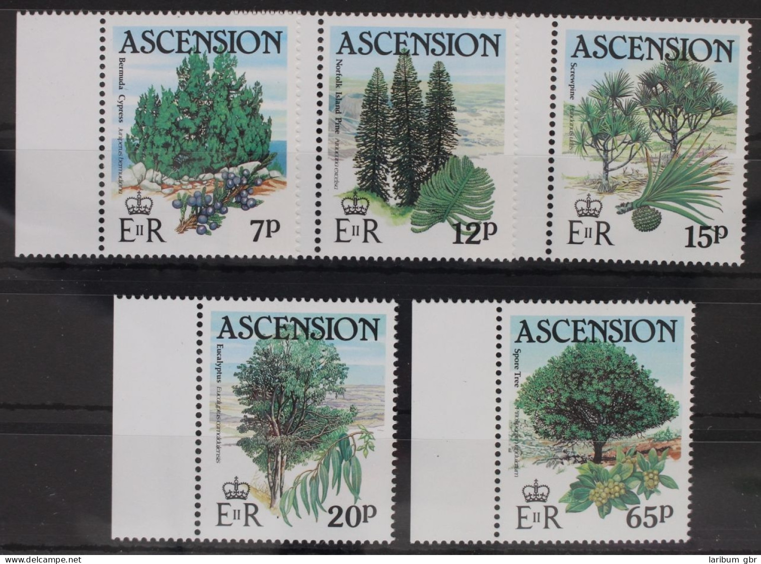Ascension 372-376 Postfrisch #WV085 - Ascension (Ile De L')