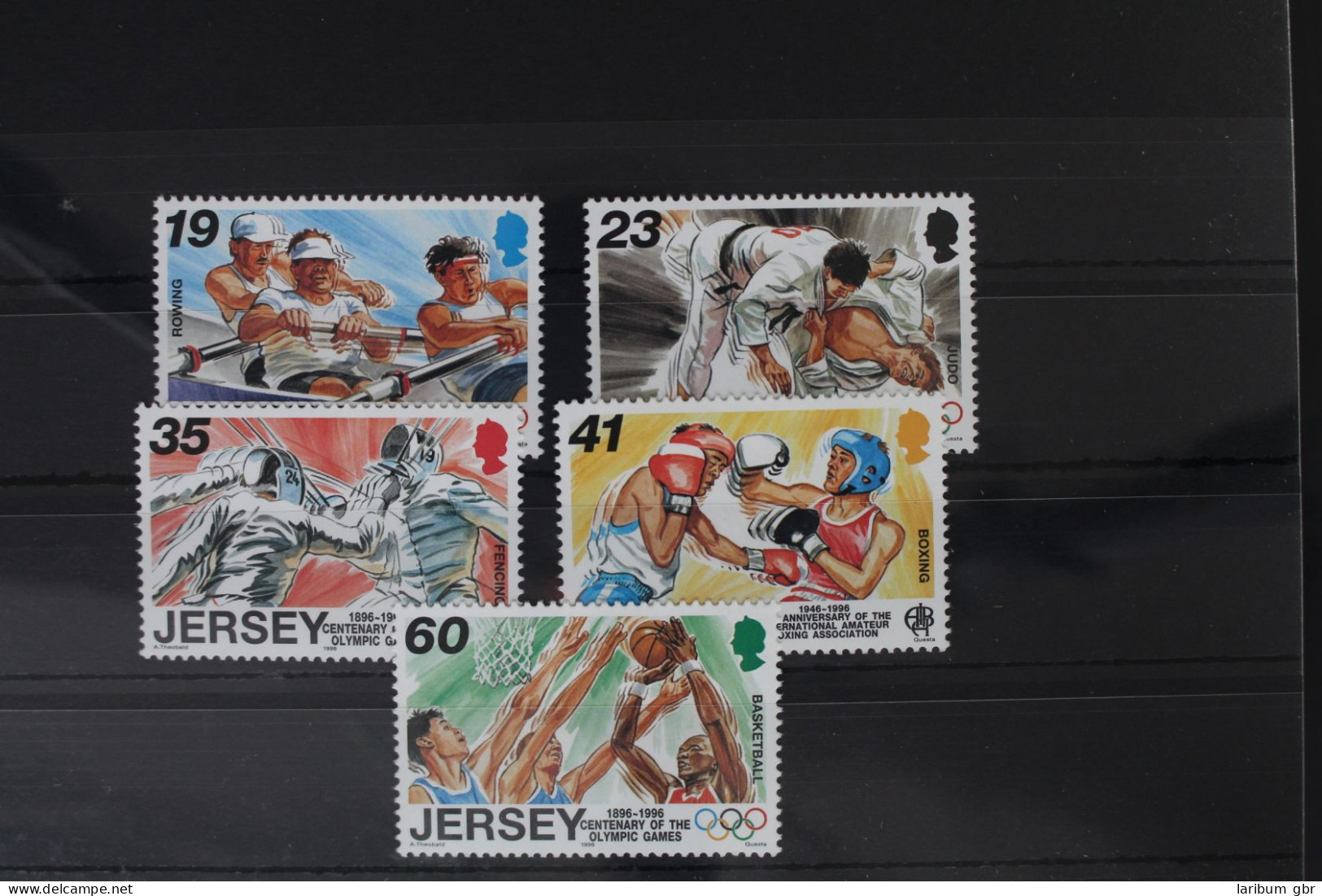 Großbritannien Jersey 742-746 Postfrisch Sport #WW604 - Jersey