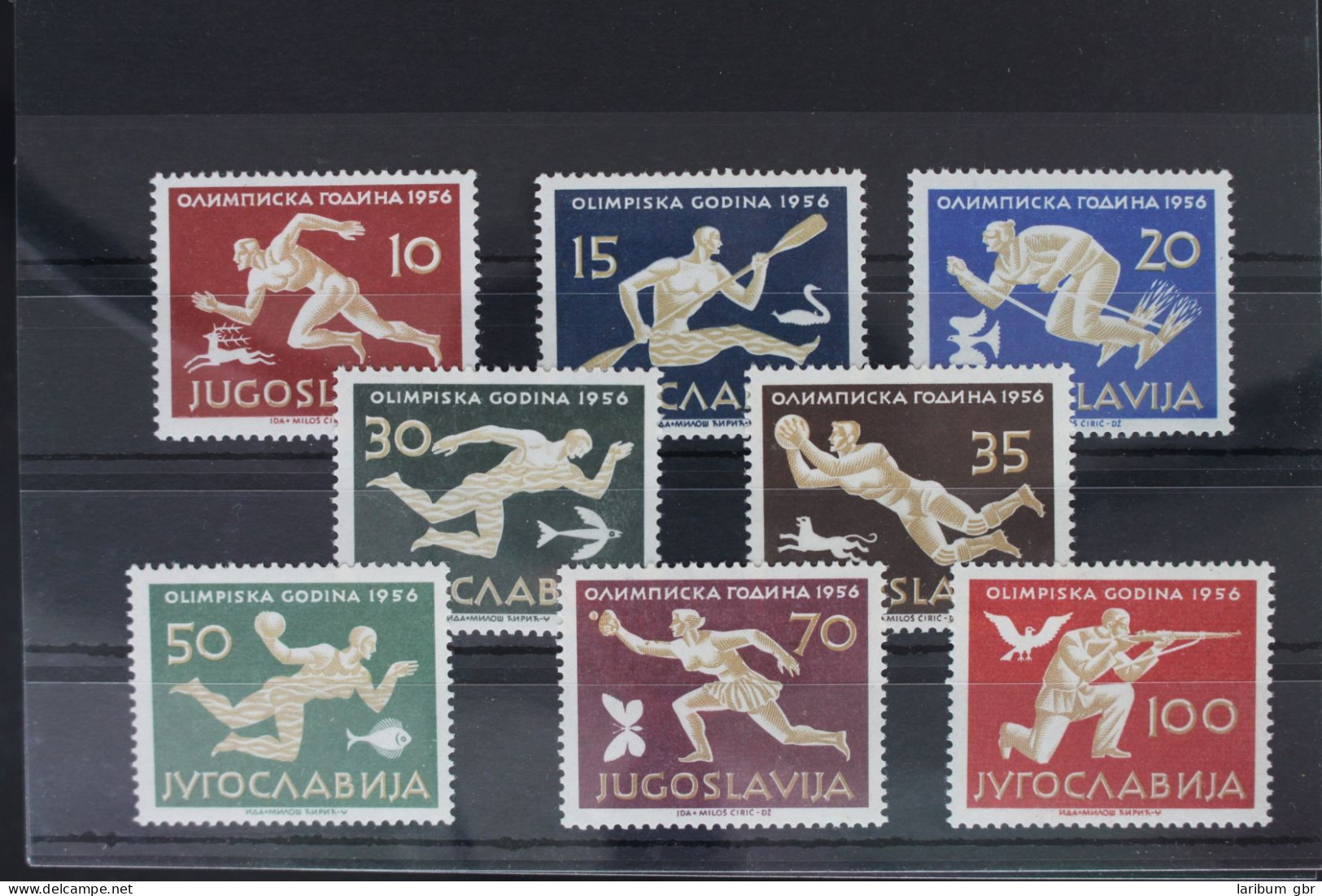 Jugoslawien 804-811 Postfrisch Olympische Spiele #WW637 - Andere & Zonder Classificatie