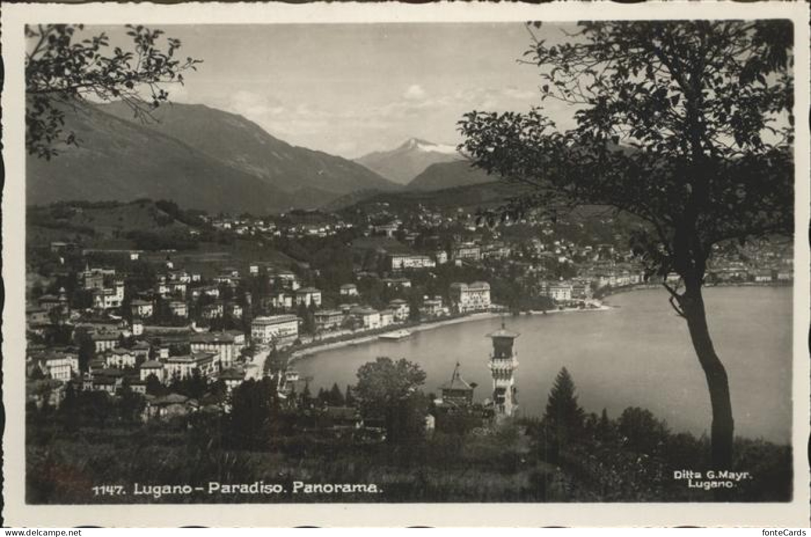 11293957 Lugano TI Panorama Lugano - Andere & Zonder Classificatie