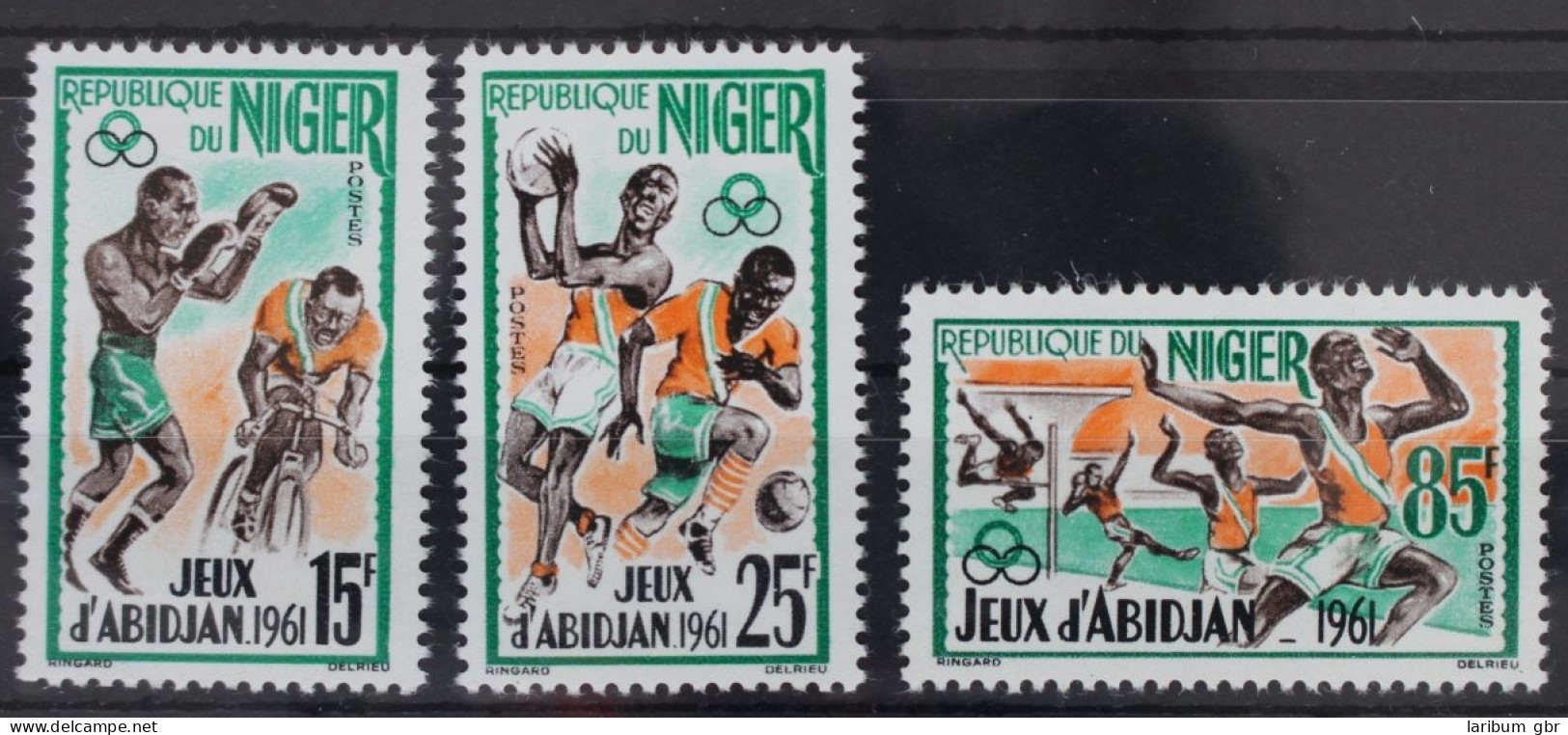 Niger 25-27 Postfrisch #WY914 - Niger (1960-...)