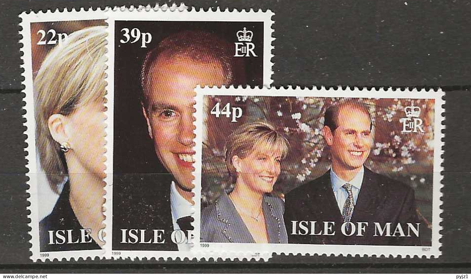 1999 MNH Isle Of Man Mi 826-28 Postfris** - Man (Eiland)