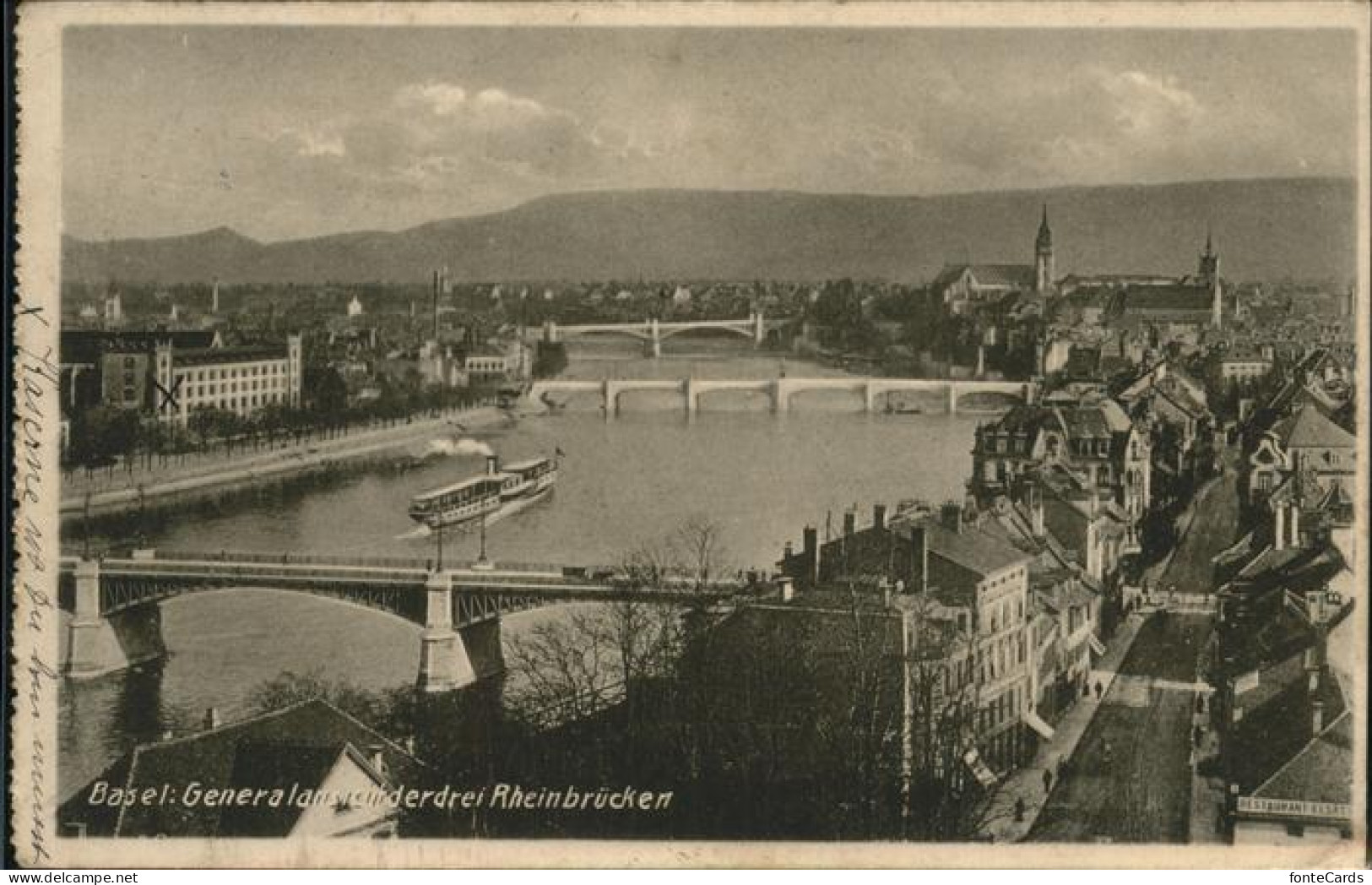 11293925 Basel BS Die Drei Rheinbruecken Basel - Other & Unclassified