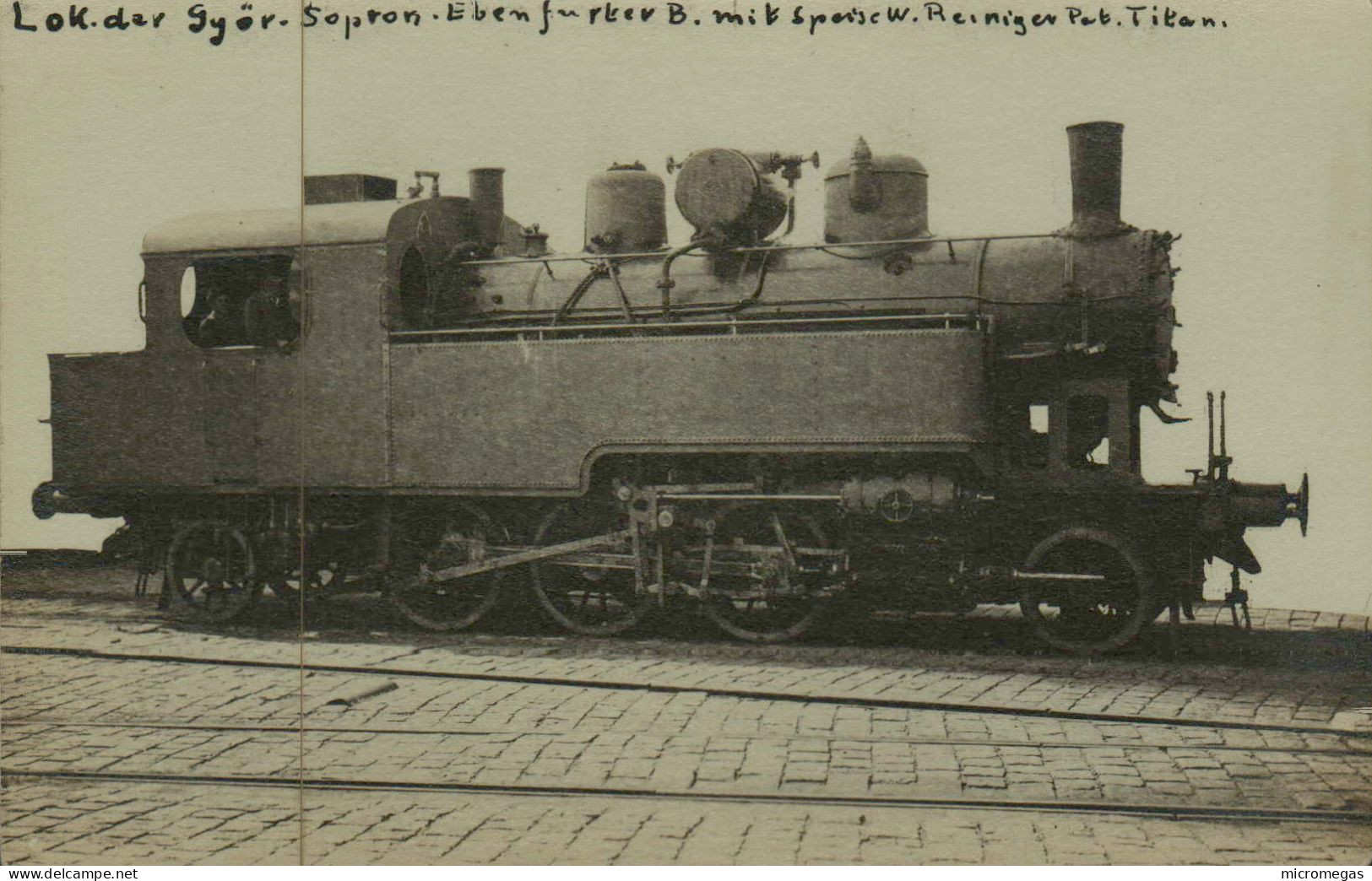 Hongrie - Locomotive à Identifier - Trains