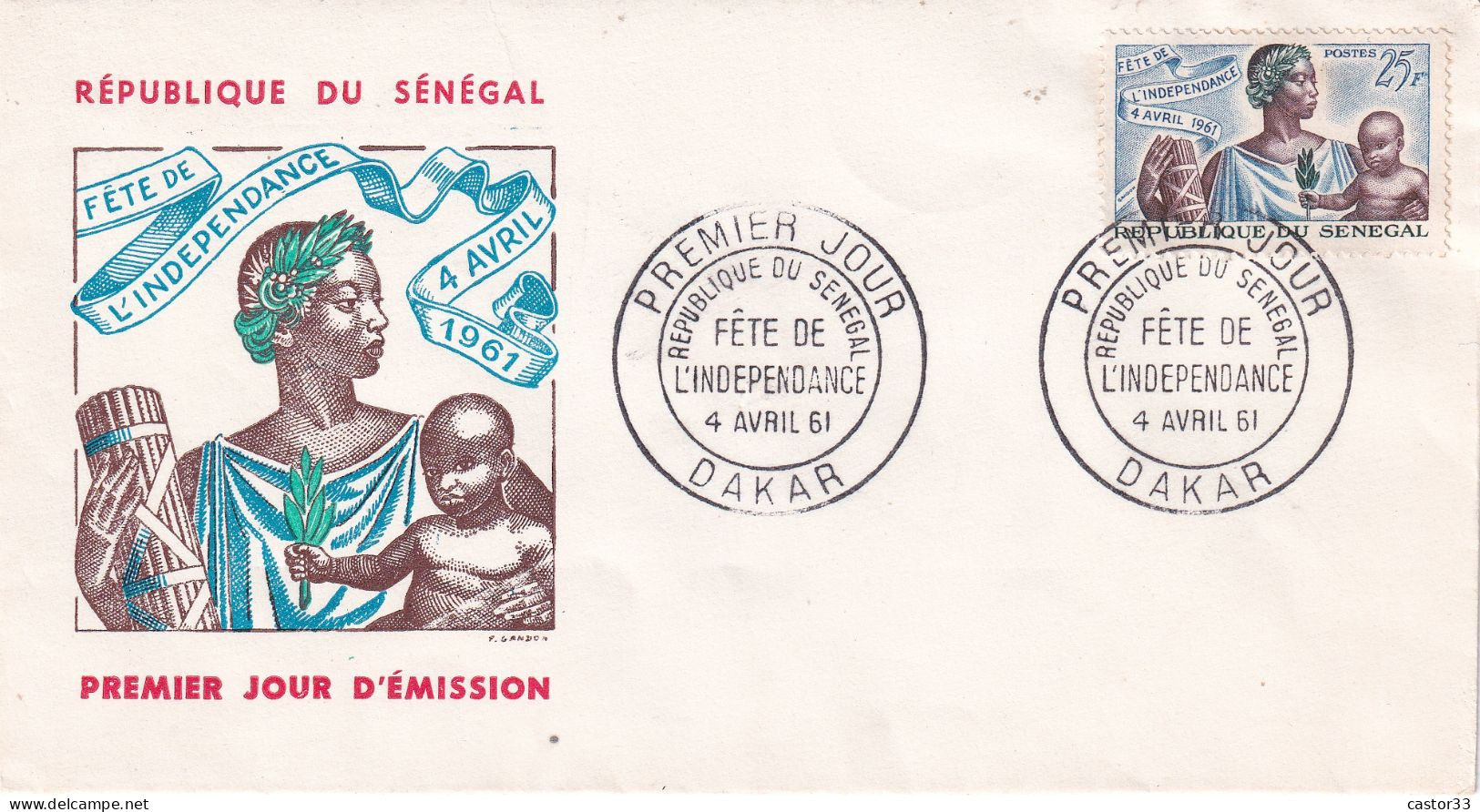 1er Jour, Fête De L'Indépendance - Sénégal (1960-...)