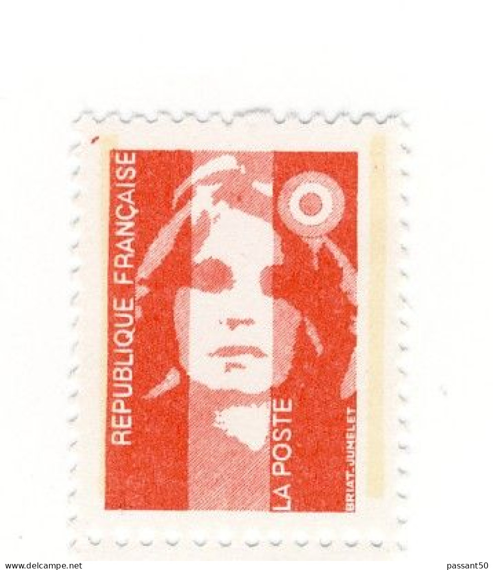 Briat TVP Rouge YT 2806l : Faux De Marseille Au Type I. Pas Courant, Voir Le Scan. Cote YT : 30 €, Maury N° 2796 : 30 €. - Unused Stamps