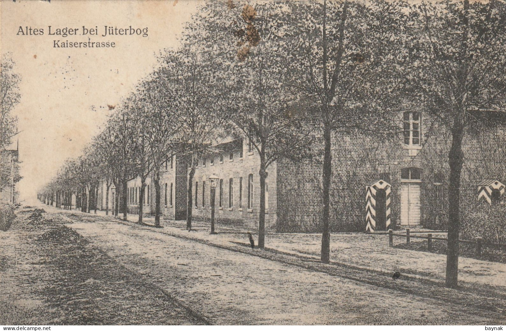DE359   --  ALTES LAGER Bei  JUTERBOG   --  KAISERSTRASSE  --  1914 - Jueterbog