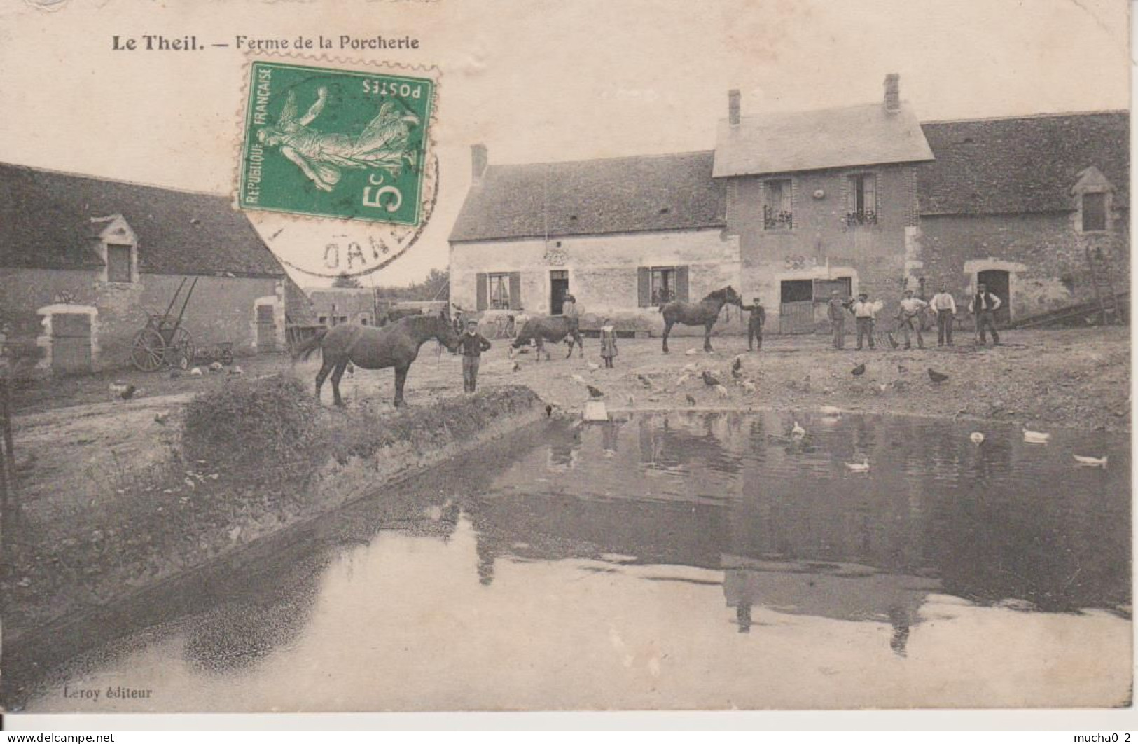 61 - LE THEIL - FERME DE LA PORCHERIE - Sonstige & Ohne Zuordnung