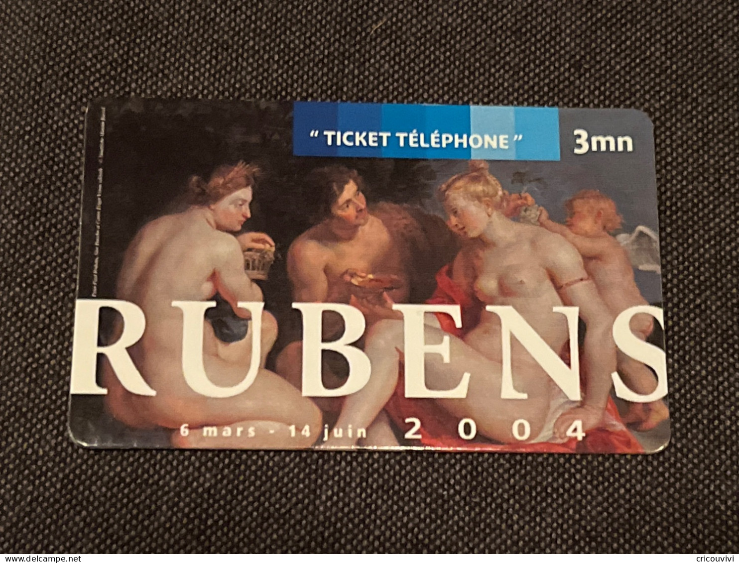 Ticket PR 181 Non Gratté - FT