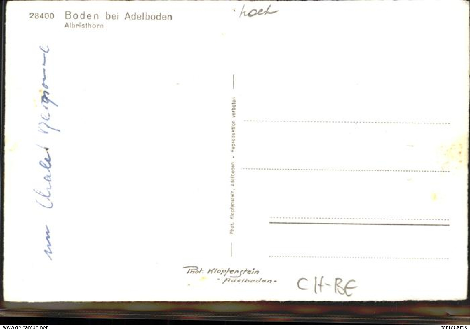 11293583 Adelboden Boden Albristhorn Adelboden BE - Andere & Zonder Classificatie