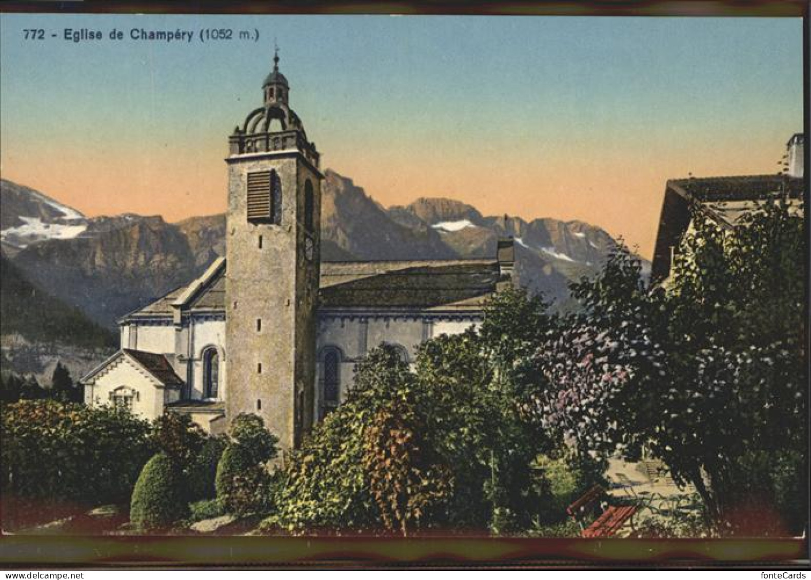 11293567 Champery Eglise  Champery - Other & Unclassified