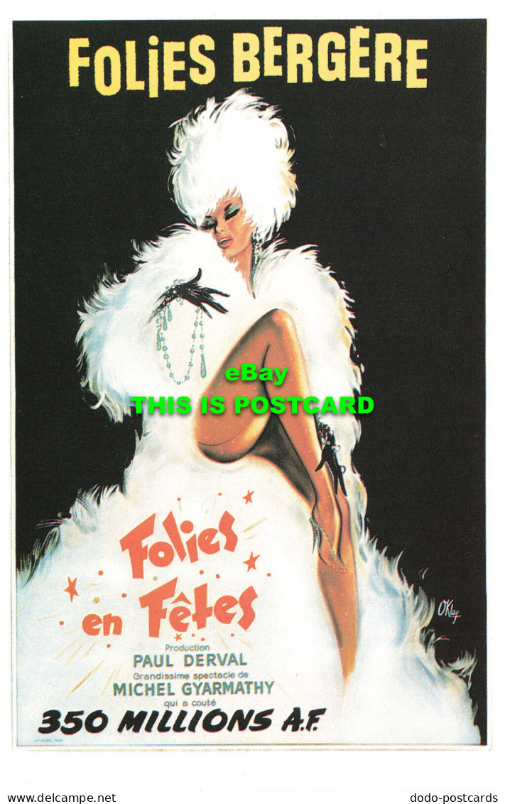 R570090 Folies Bergere. Dalkeiths Classic Poster Series. P132. O. Kley. France - Wereld