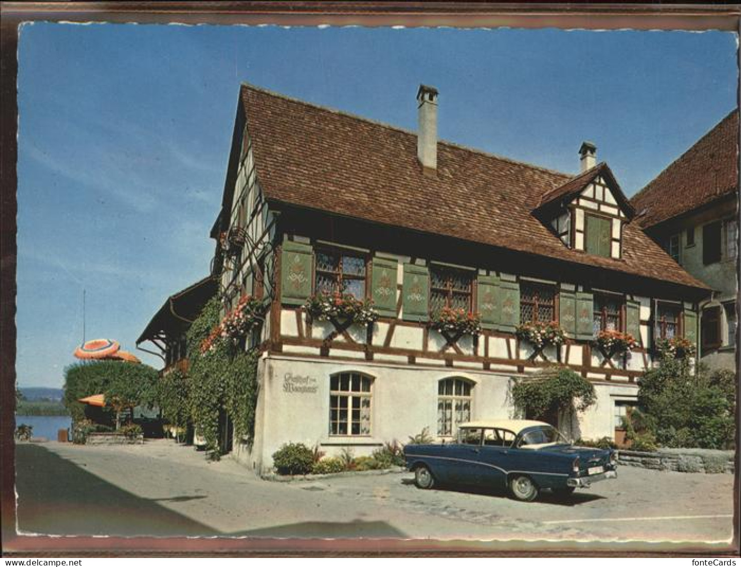 11293537 Gottlieben Gasthof Waaghaus Drachenburg Gottlieben - Autres & Non Classés